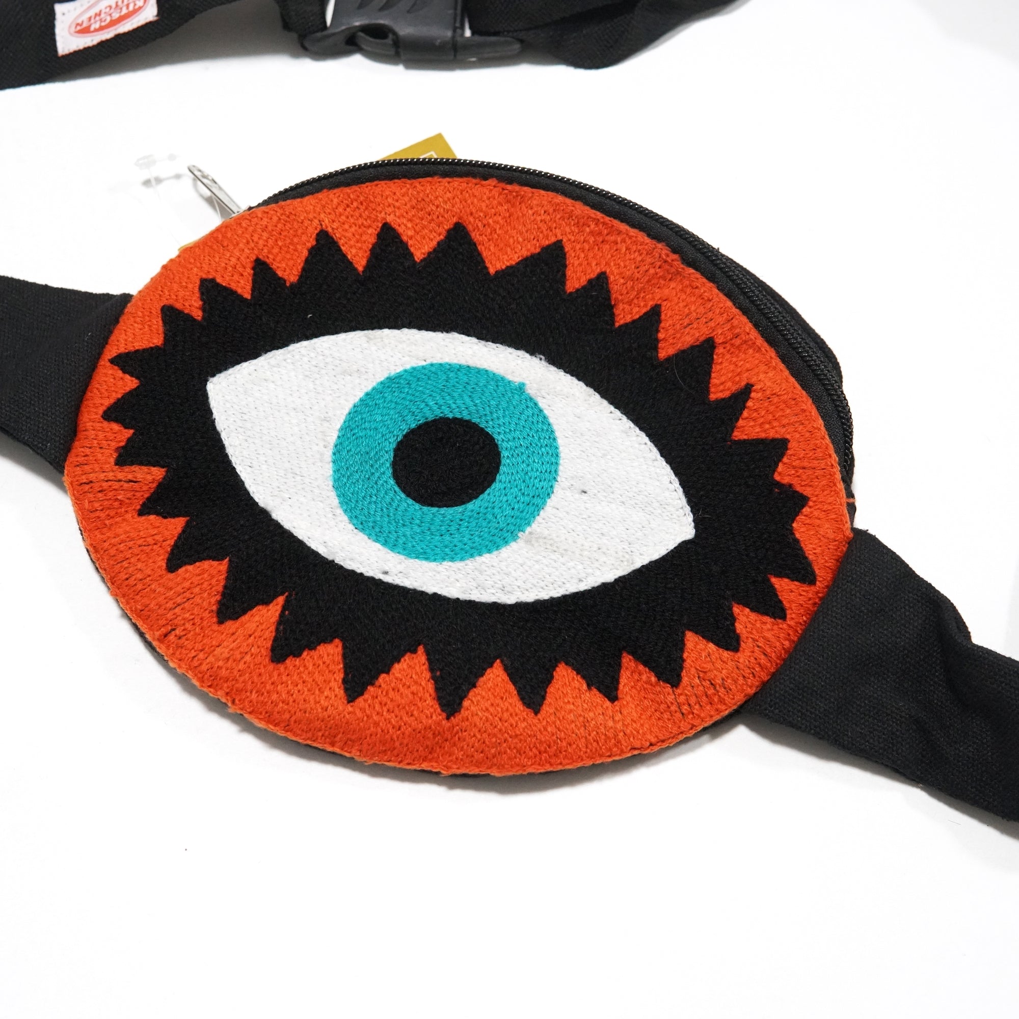 No:AC209 | Name:Fanny Pack Eye | Color: embroidere【KITSCH KITCHEN_キッチュキッチン】【ネコポス選択可能】