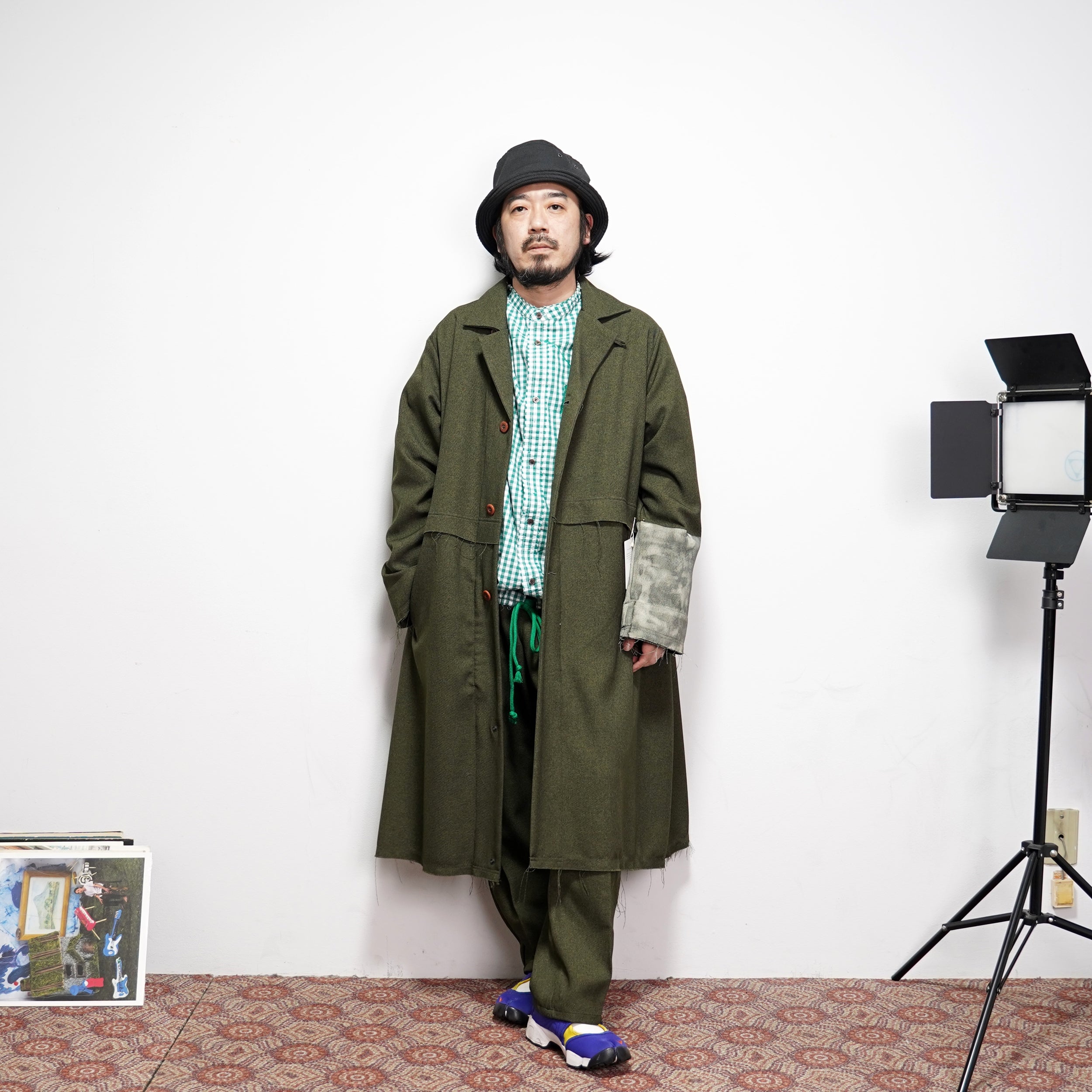 No:voo-1032 | Name:JAGGED SHI-FU | Color:OLIVE | Size-Q/K【VOO】-VOO-ADDICTION FUKUOKA