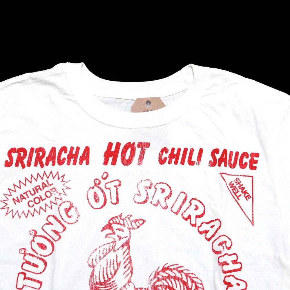 No:TE020031 | Name:Sriracha White-VINTAGE COMPANY LOGO TEE【TRAU&LOEVNER】【ネコポス選択可能】-TRAU&LOEVNER-ADDICTION FUKUOKA