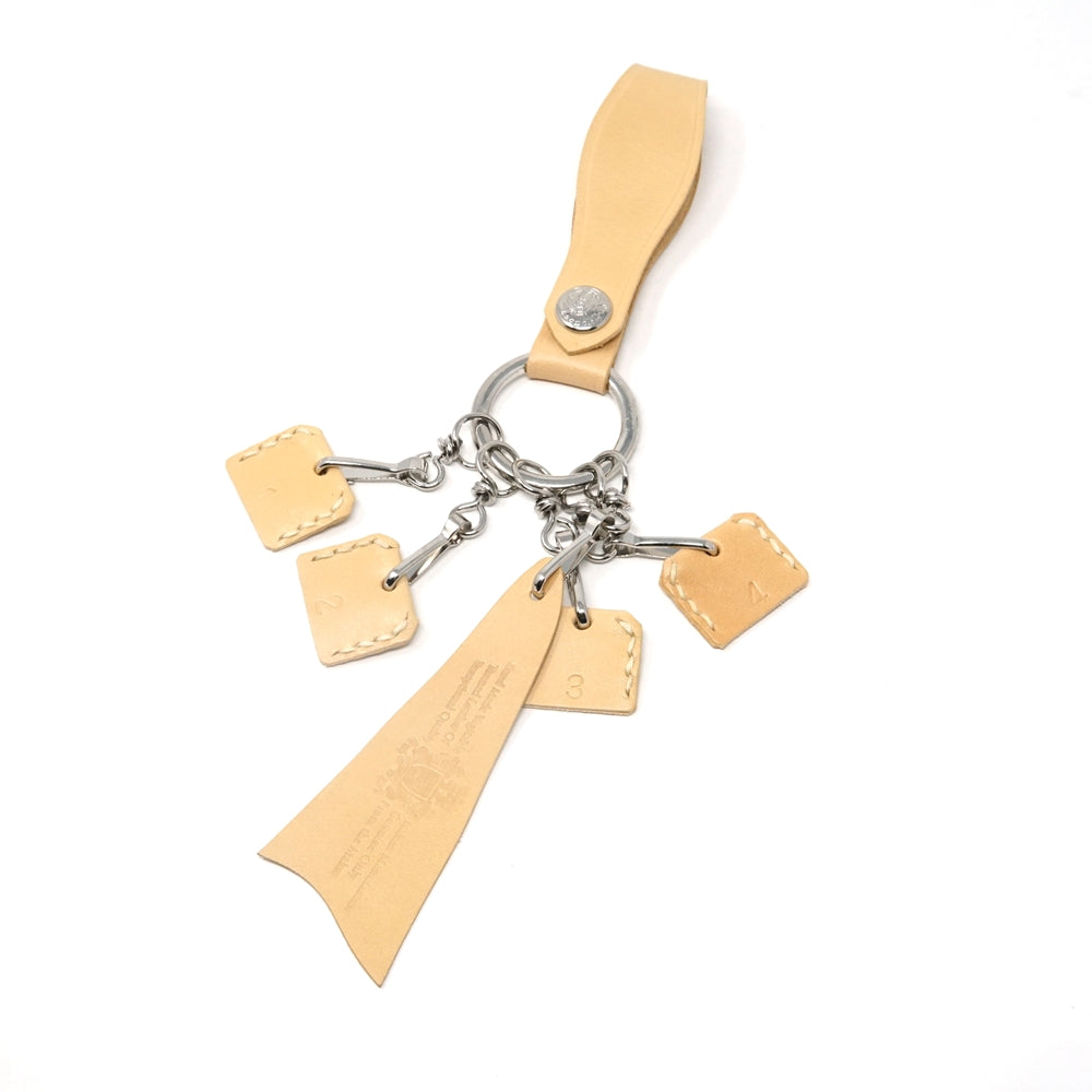 No:KG 9906A | Name:Keyring | Color:Yellow/Ivory/Orange/Mint【SARANAM】-SARANAM-ADDICTION FUKUOKA