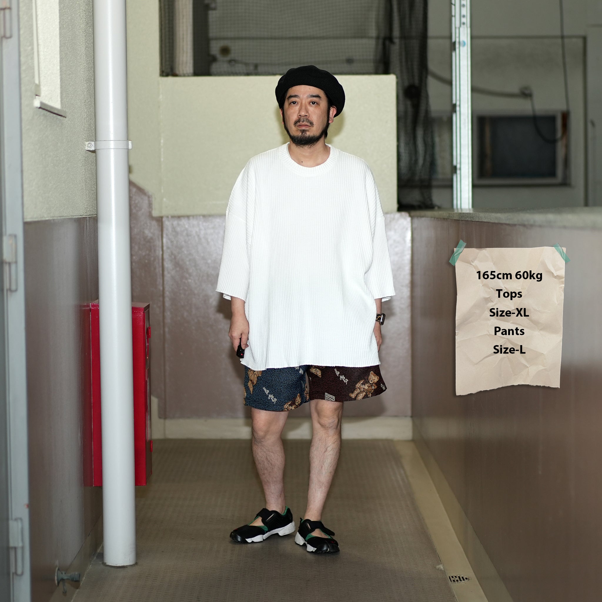 No:M31752 | Name:Thermal Cut Off Edges S/S | Color:Cream/Black【MONITALY_モニタリー】【archive】