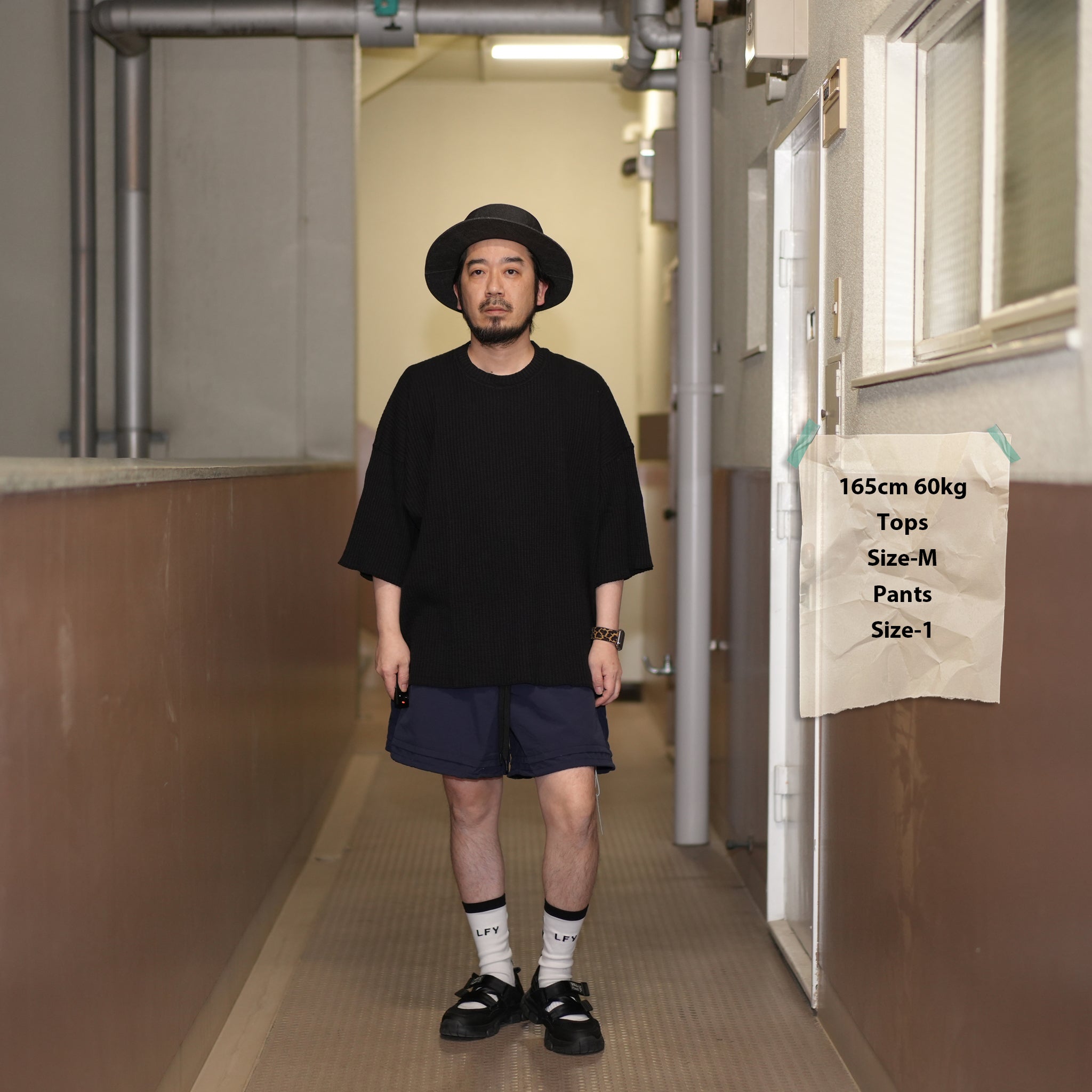 No:M31752 | Name:Thermal Cut Off Edges S/S | Color:Cream/Black【MONITALY_モニタリー】【archive】