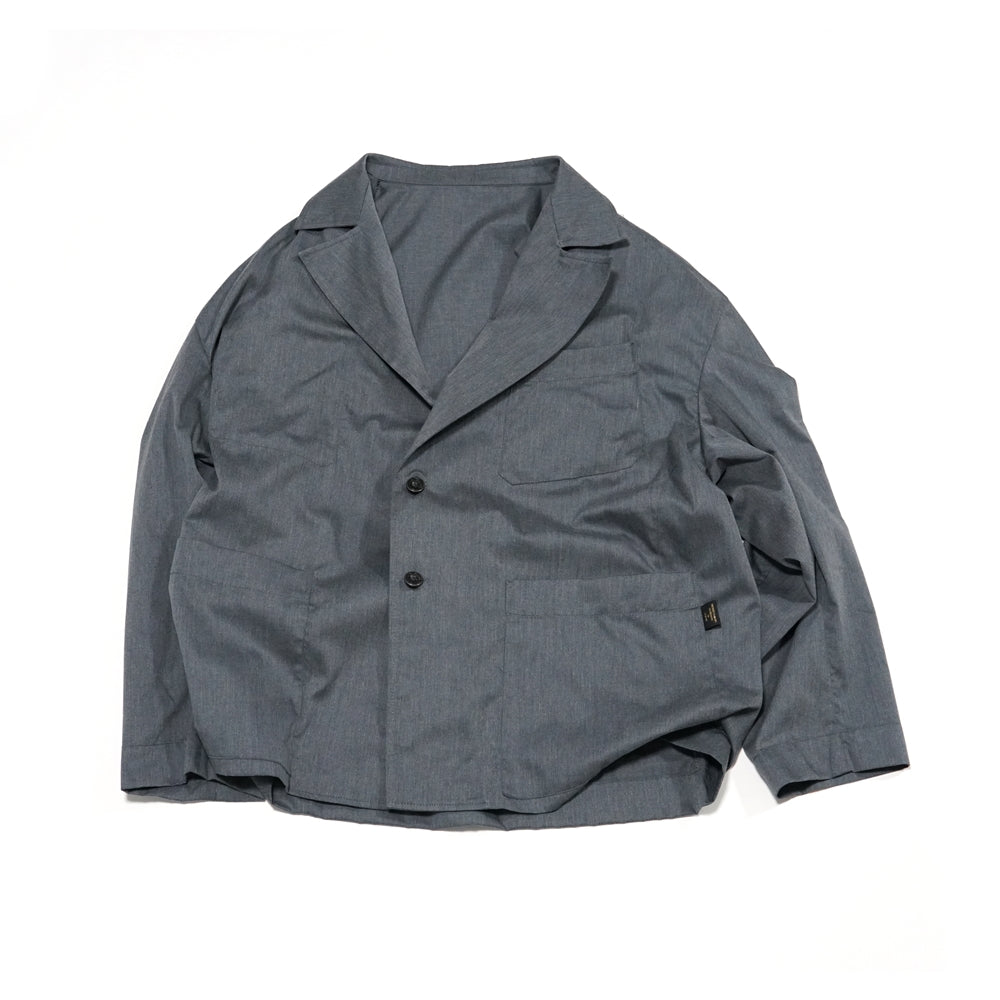 Name:2B Wide Jacket | Color:Grey | Size:Free 【MOTOKI TANAKA】-MOTOKI TANAKA-ADDICTION FUKUOKA