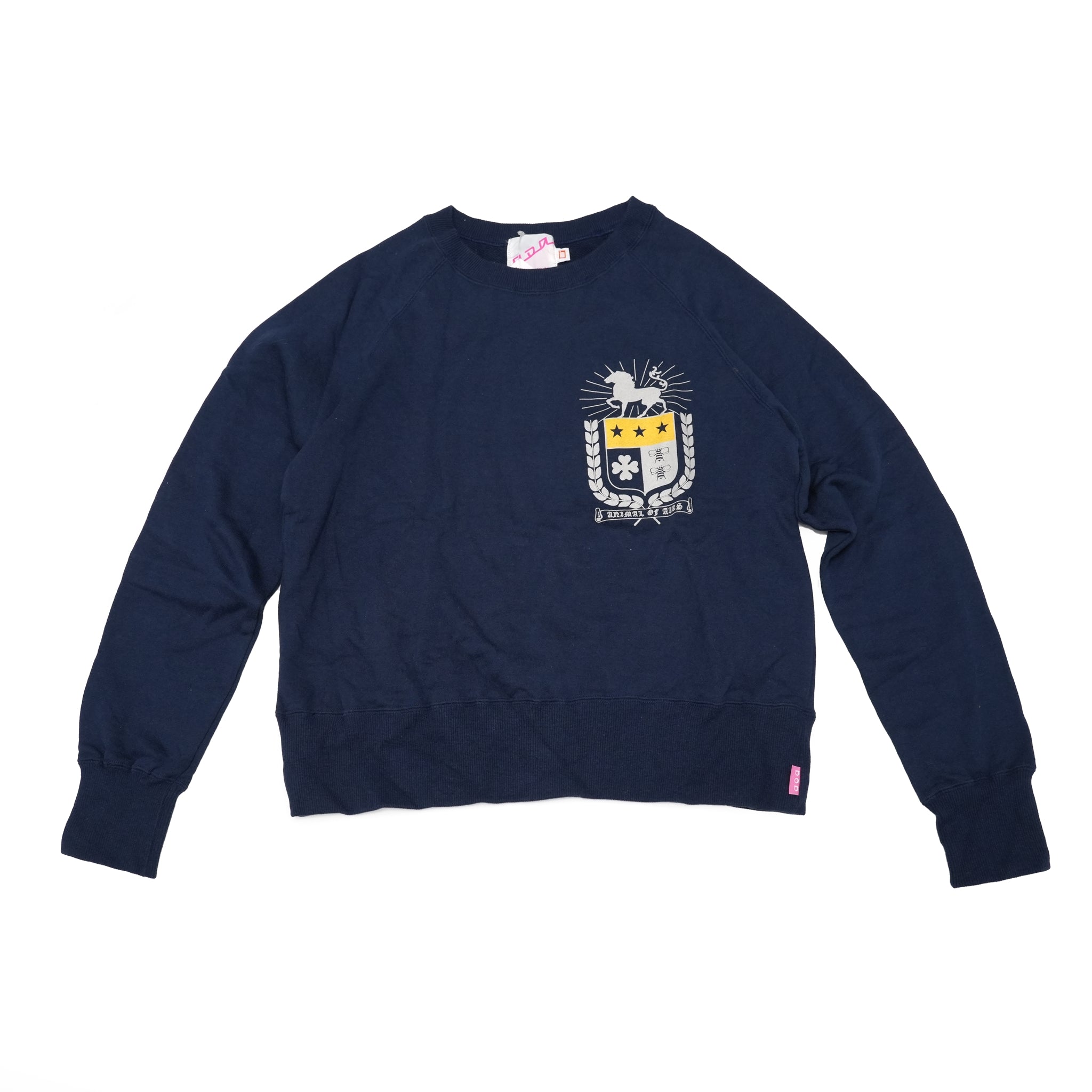 No:53217 |  Name:aoa Sweat shirts | Color:Navy | Size:M【animal of airs_アニマル オブ エアーズ】