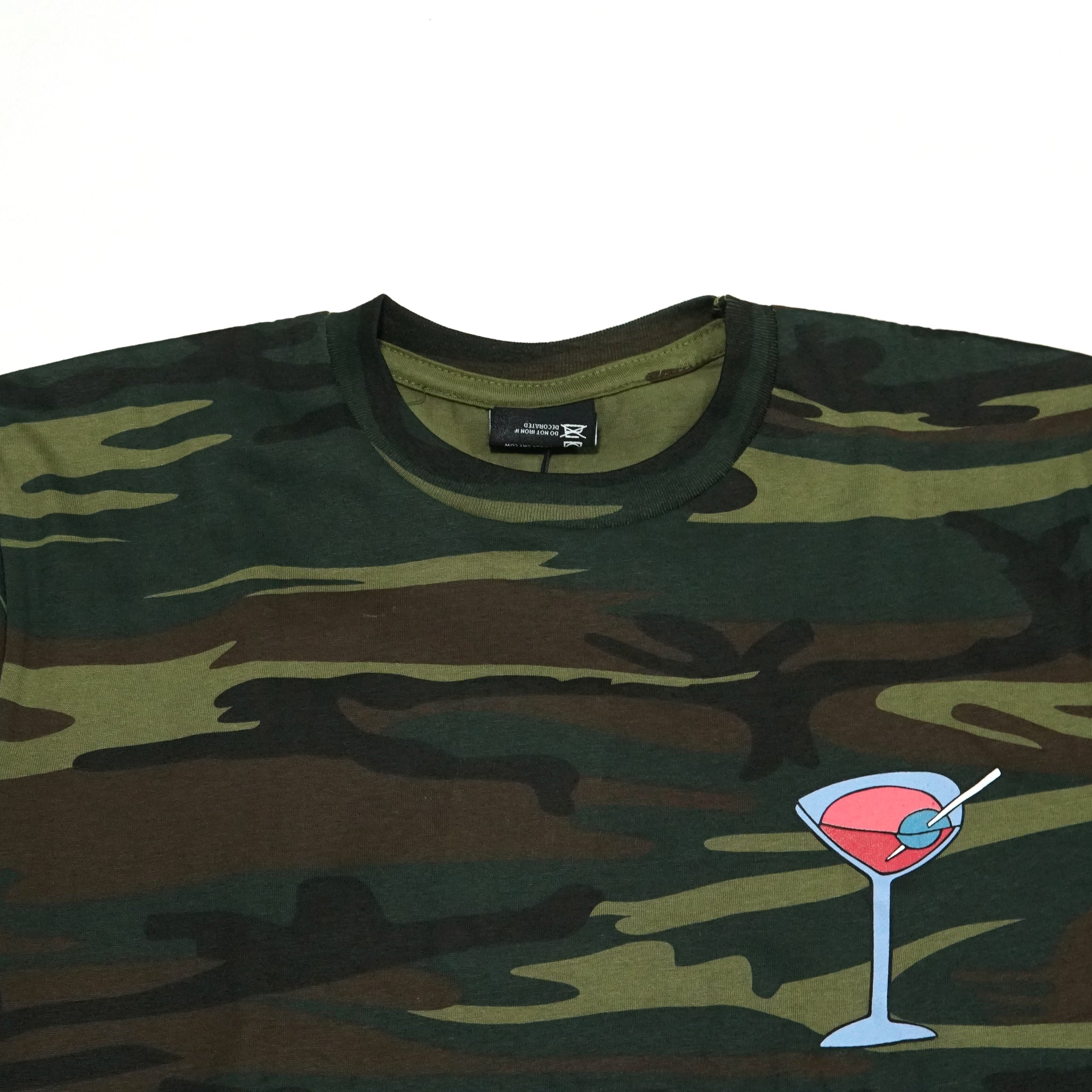 No:TS00162 | Name:DIRTY MARTINI S/S TEE | Color:Camo【TIRED_タイレッド】【ネコポス選択可能】