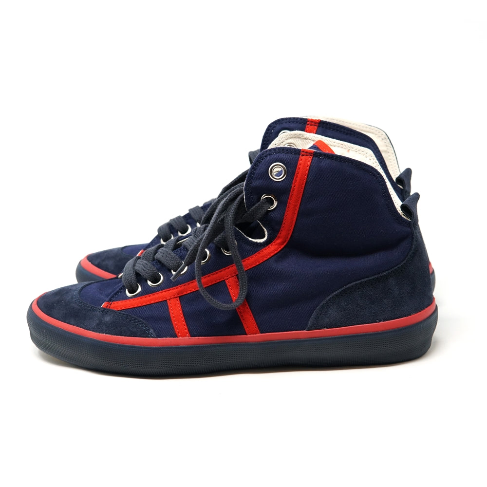 No:4439BM | Name:ITALIAN MILITARY TRAINER | Color:Navy/Red | SIze:37/39/41/42/43/44/45【REPRODUCTION OF FOUND】-REPRODUCTION OF FOUND-ADDICTION FUKUOKA