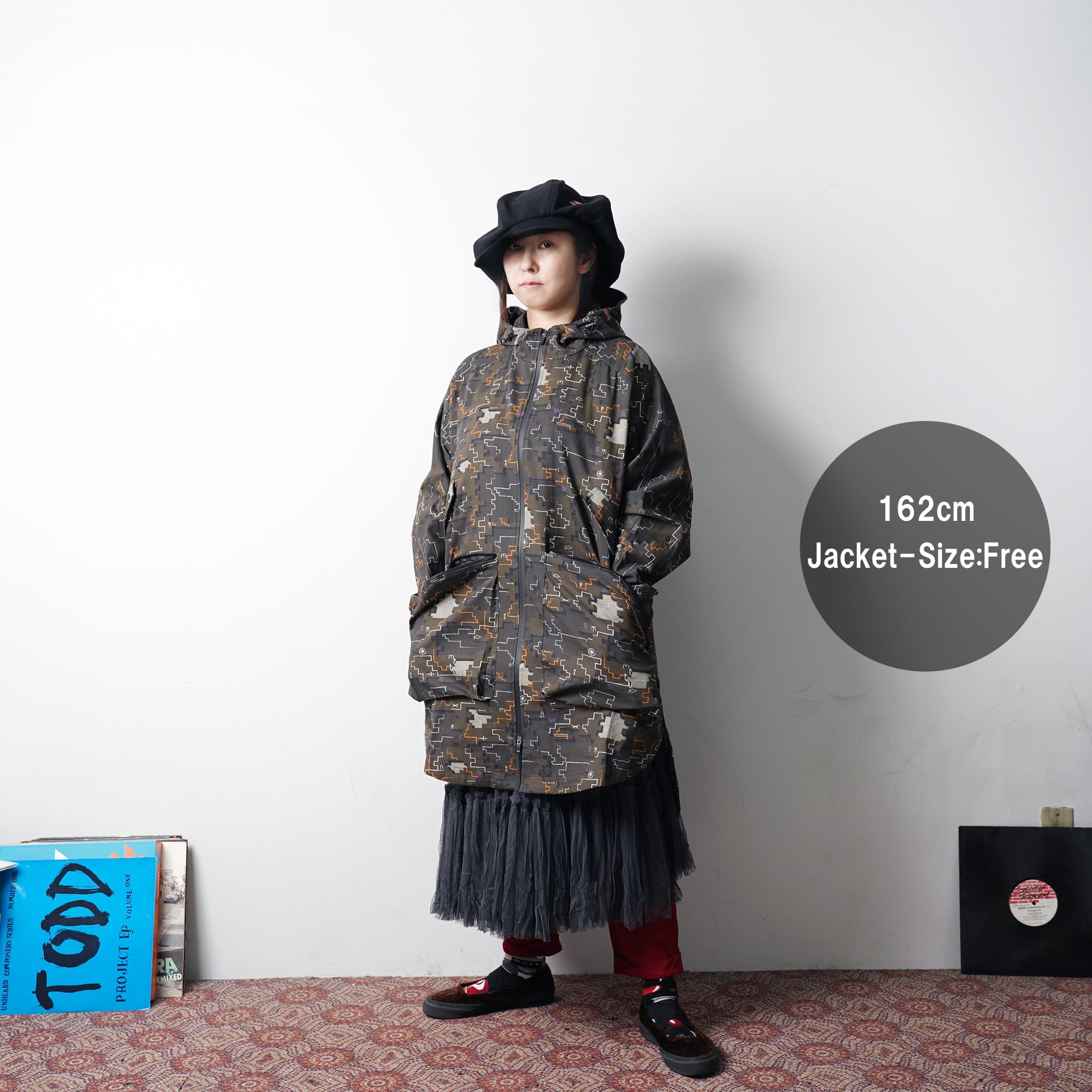 No:WDM16R0712B | Name:Trench Coat | Color:Camo | Size:F【WEAVISM】-WEAVISM-ADDICTION FUKUOKA