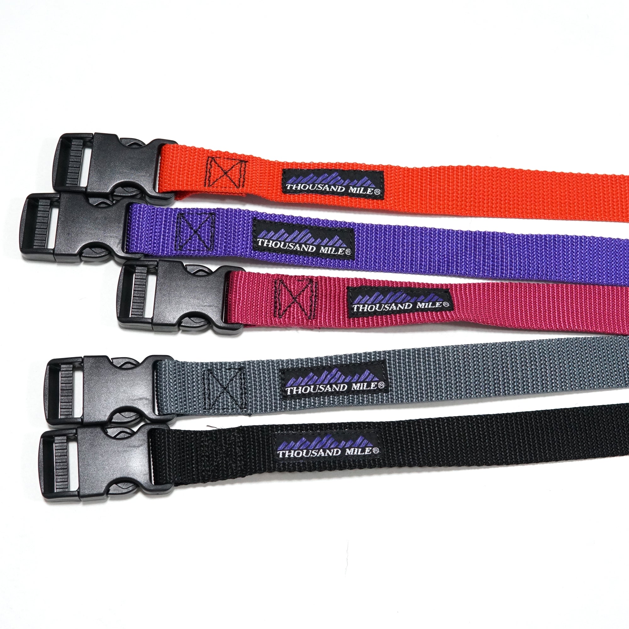 Side release belt サイドリリースベルト SOLID Color:5 Colors【THOUSAND MILE_サウザンドマイル】【ネコポス選択可能】