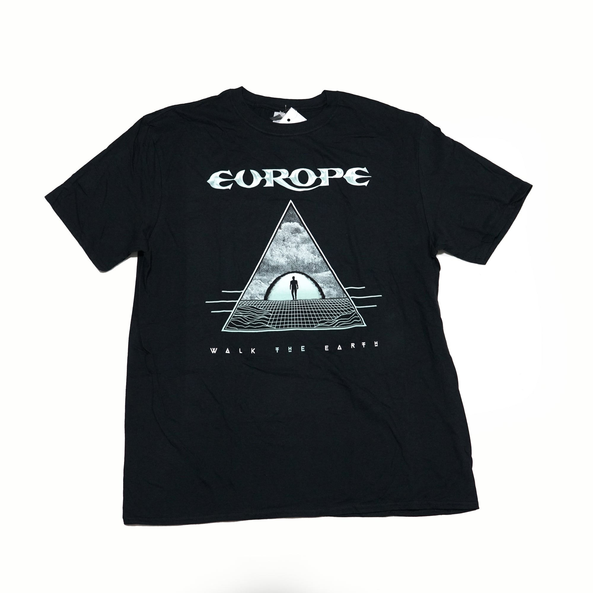 No:EURTS02MB | Artist:Europe | Name:Walk The Earth | Color:Black | Size:L/1XL【ROCK OFF】【ネコポス選択可能】