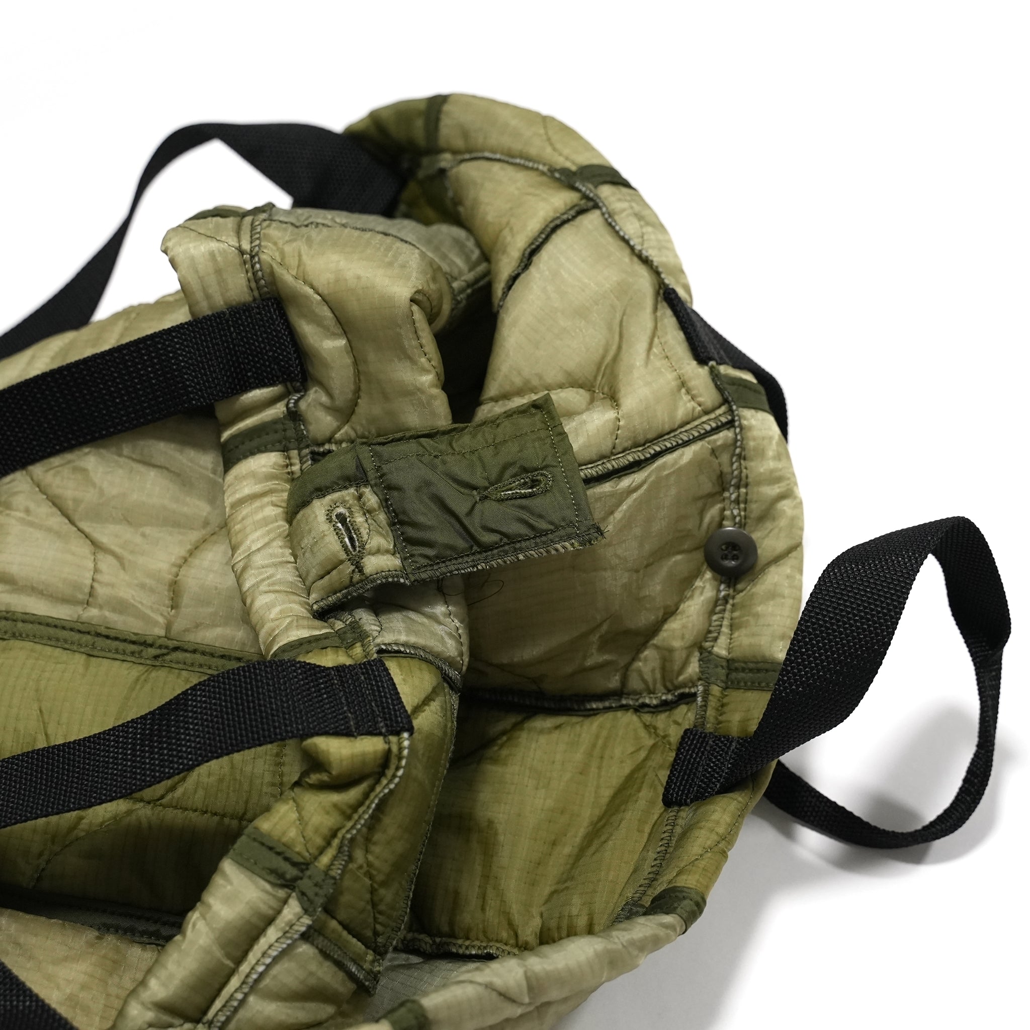 odd22fw04 | Quilting Tote_Large – Olive | ODDMENT