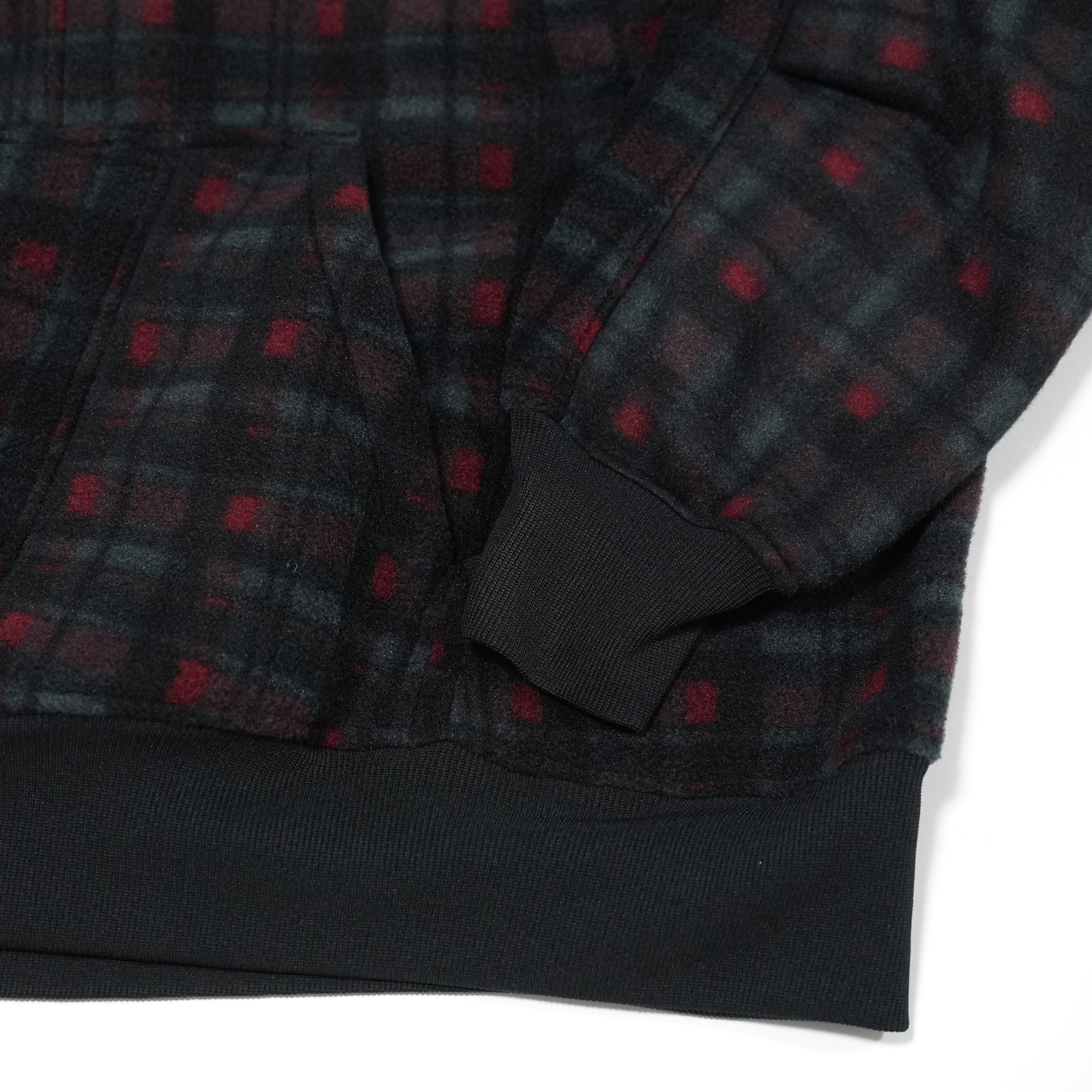 odd22fw01 | Custom Fleece Crew – Check | ODDMENT