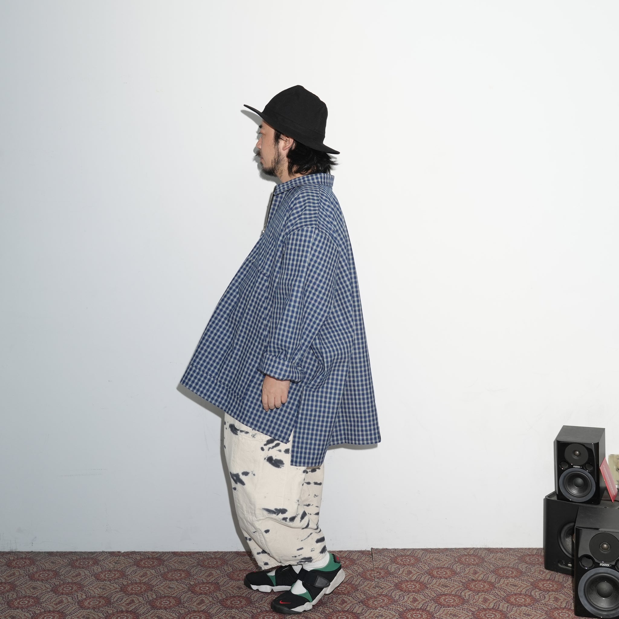 me-03 | ZIP PULLOVER – Picnic Plaid【MEALS CLOTHING_ミールクロージング】