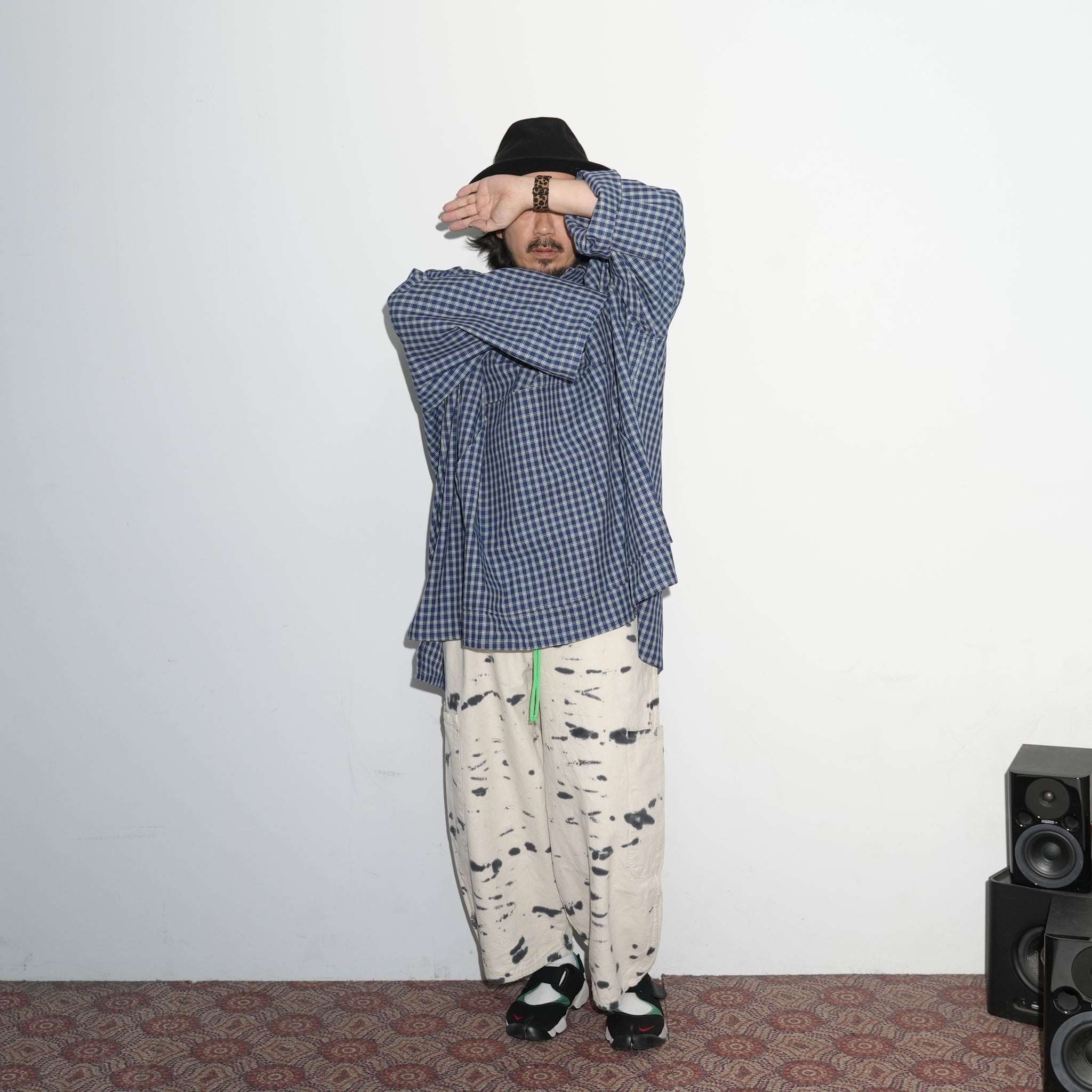 me-03 | ZIP PULLOVER – Picnic Plaid【MEALS CLOTHING_ミールクロージング】