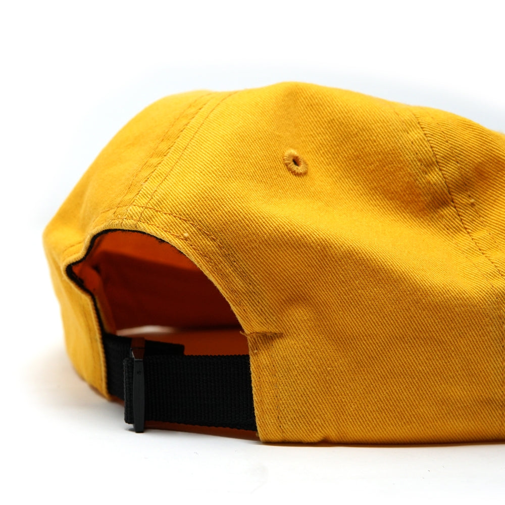 No:TS00078 | Name:SCHOLAR 6-PANEL CAP | Color:Mustard【TIRED_タイレッド】