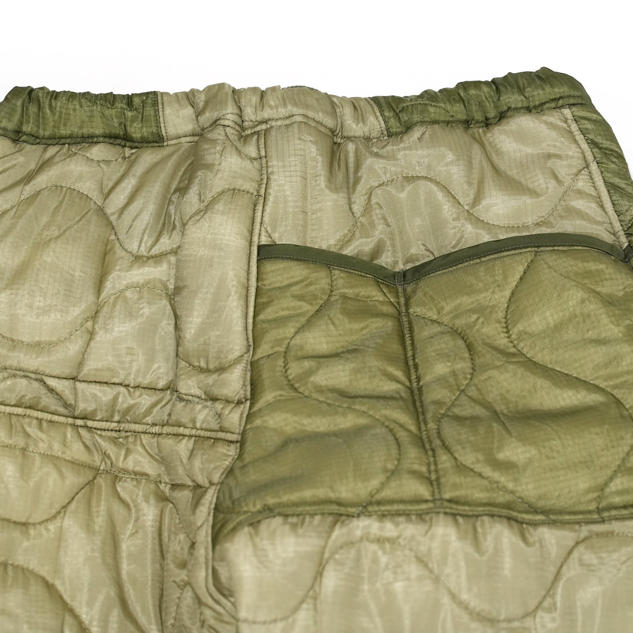 odd22fw05 | Quilting Pants – Olive | ODDMENT