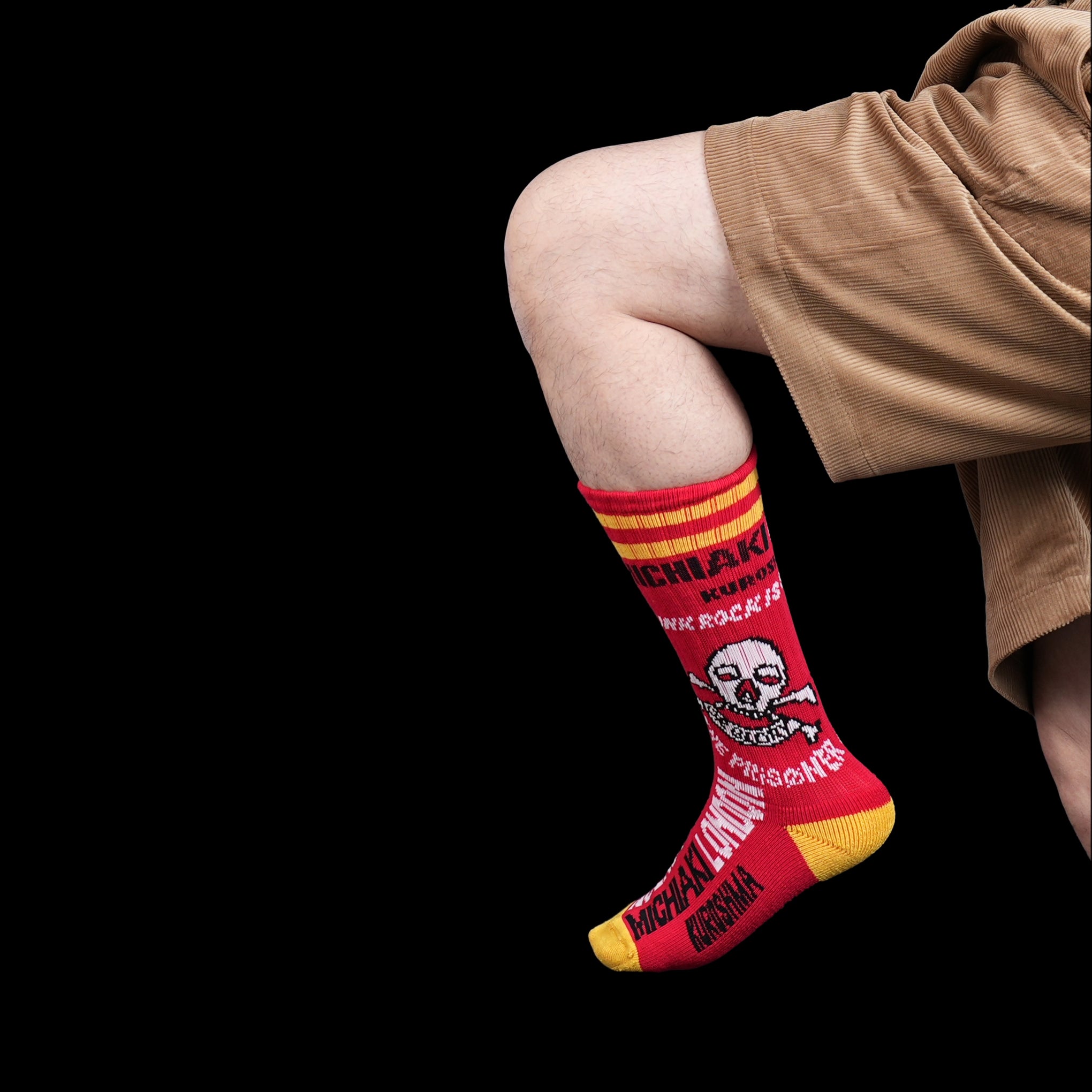 Name:Rock The Socks |  Color:Red【BILLY BUDDUSKY_ビリーバダスキー】【ネコポス選択可能】