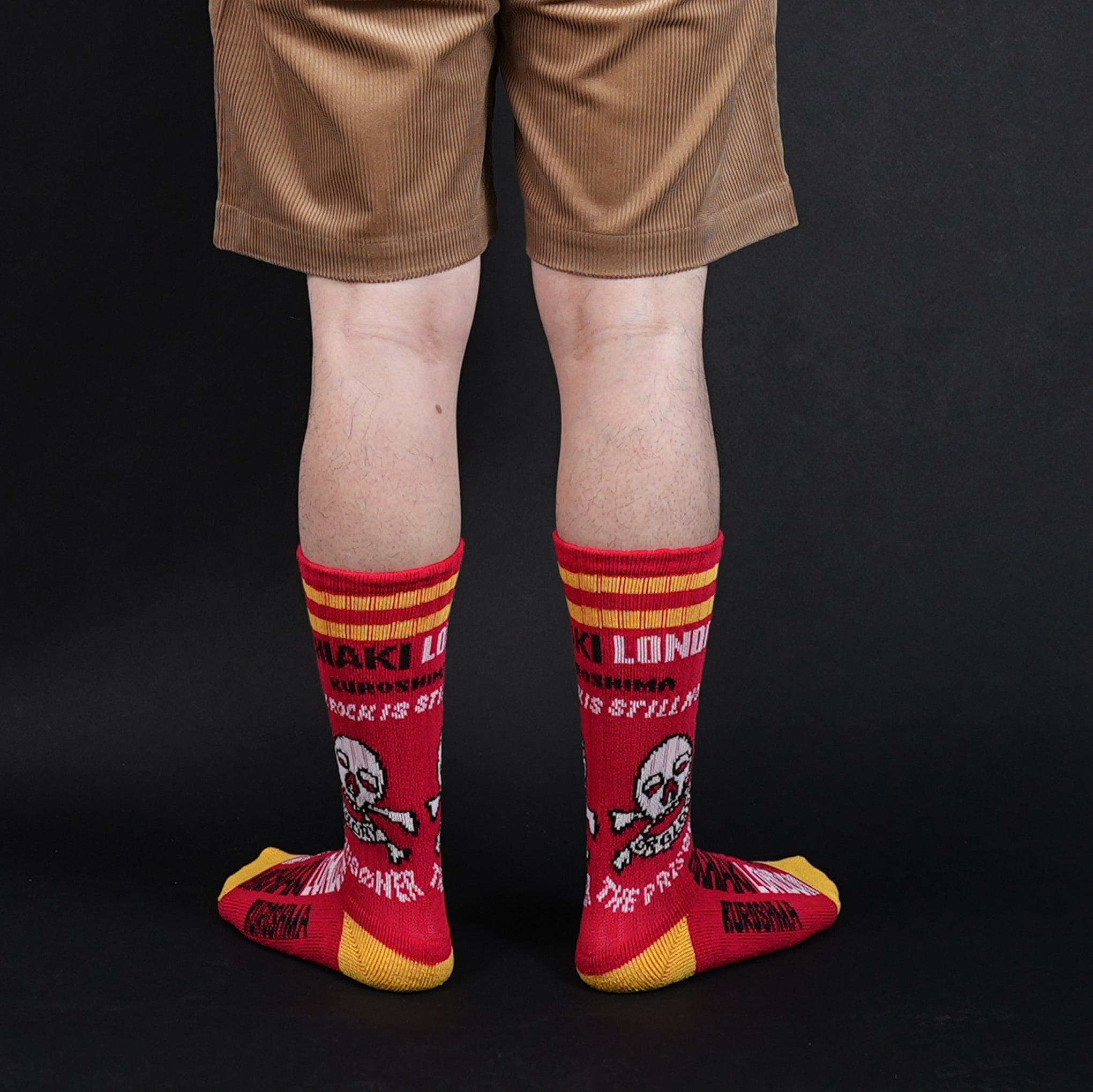 Name:Rock The Socks |  Color:Red【BILLY BUDDUSKY_ビリーバダスキー】【ネコポス選択可能】