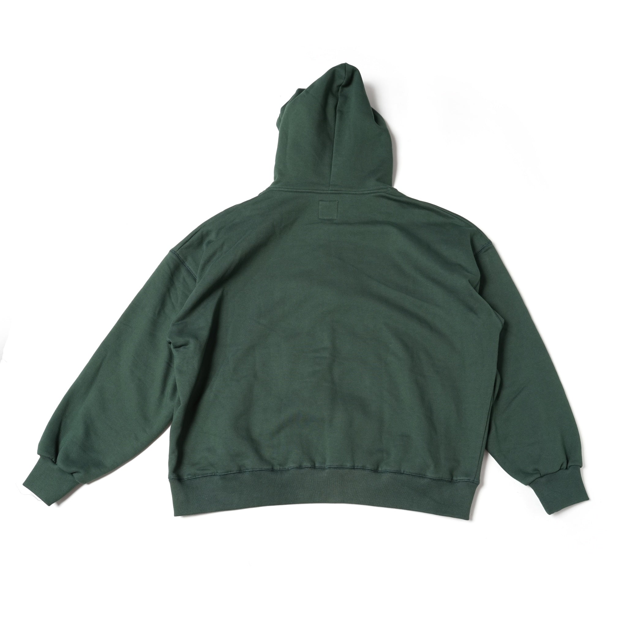 Lun_Big Pocket Half Zip Bicolor Hoodie – Crazy / Green | KELEN MEN