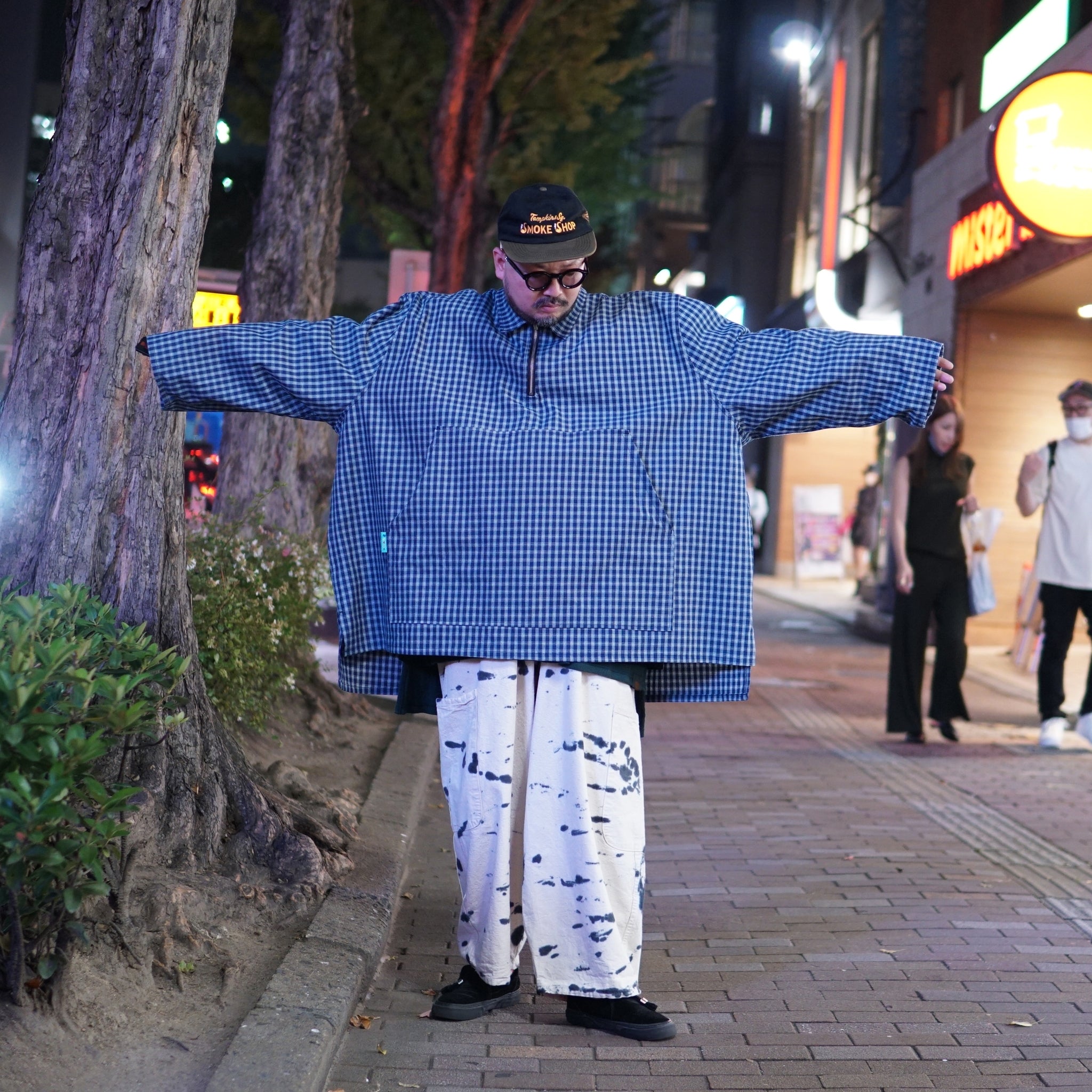 me-03 | ZIP PULLOVER – Picnic Plaid【MEALS CLOTHING_ミールクロージング】