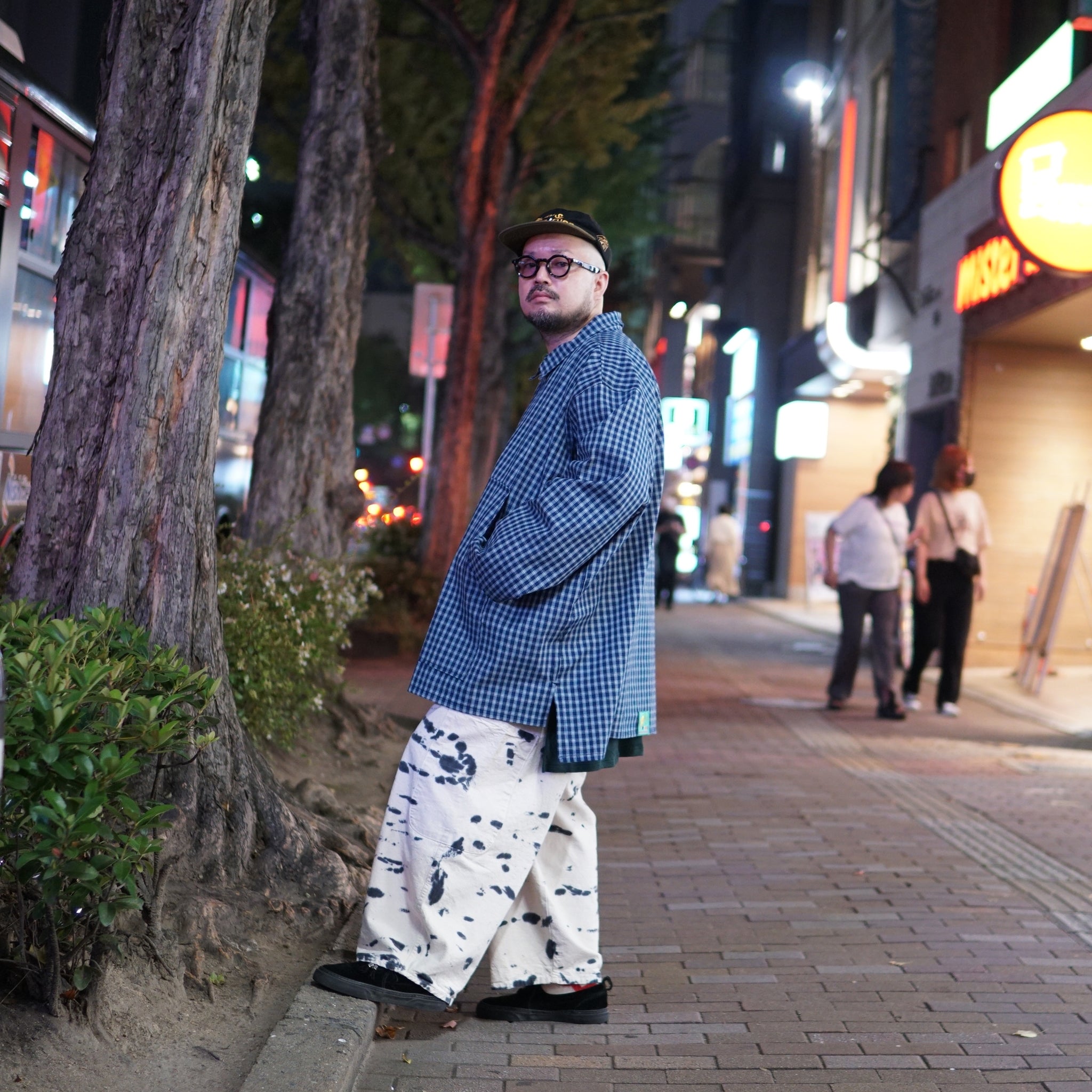 me-03 | ZIP PULLOVER – Picnic Plaid【MEALS CLOTHING_ミールクロージング】