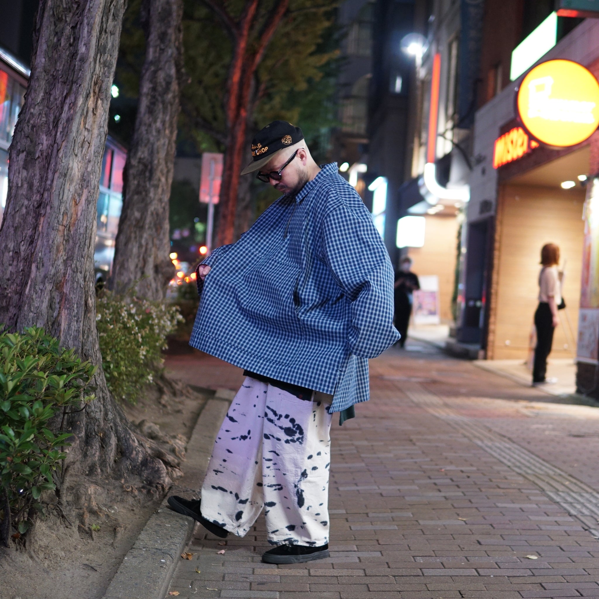 me-03 | ZIP PULLOVER – Picnic Plaid【MEALS CLOTHING_ミールクロージング】