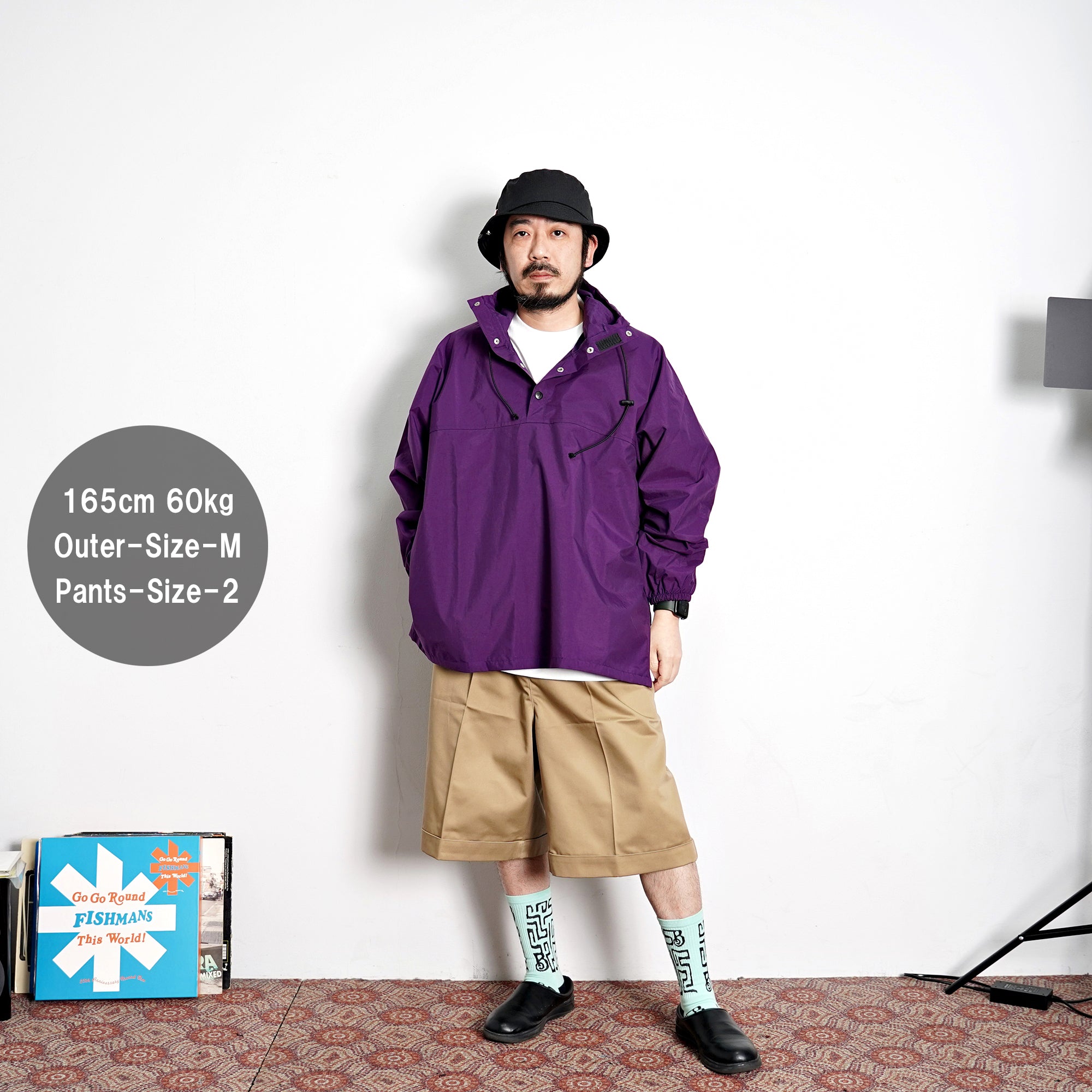 No:vr21ss-sd-pt02 | Name:BIG CHINO SHORTS | Color:CAMEL | Size-1/2【VARDE77】-VARDE77-ADDICTION FUKUOKA