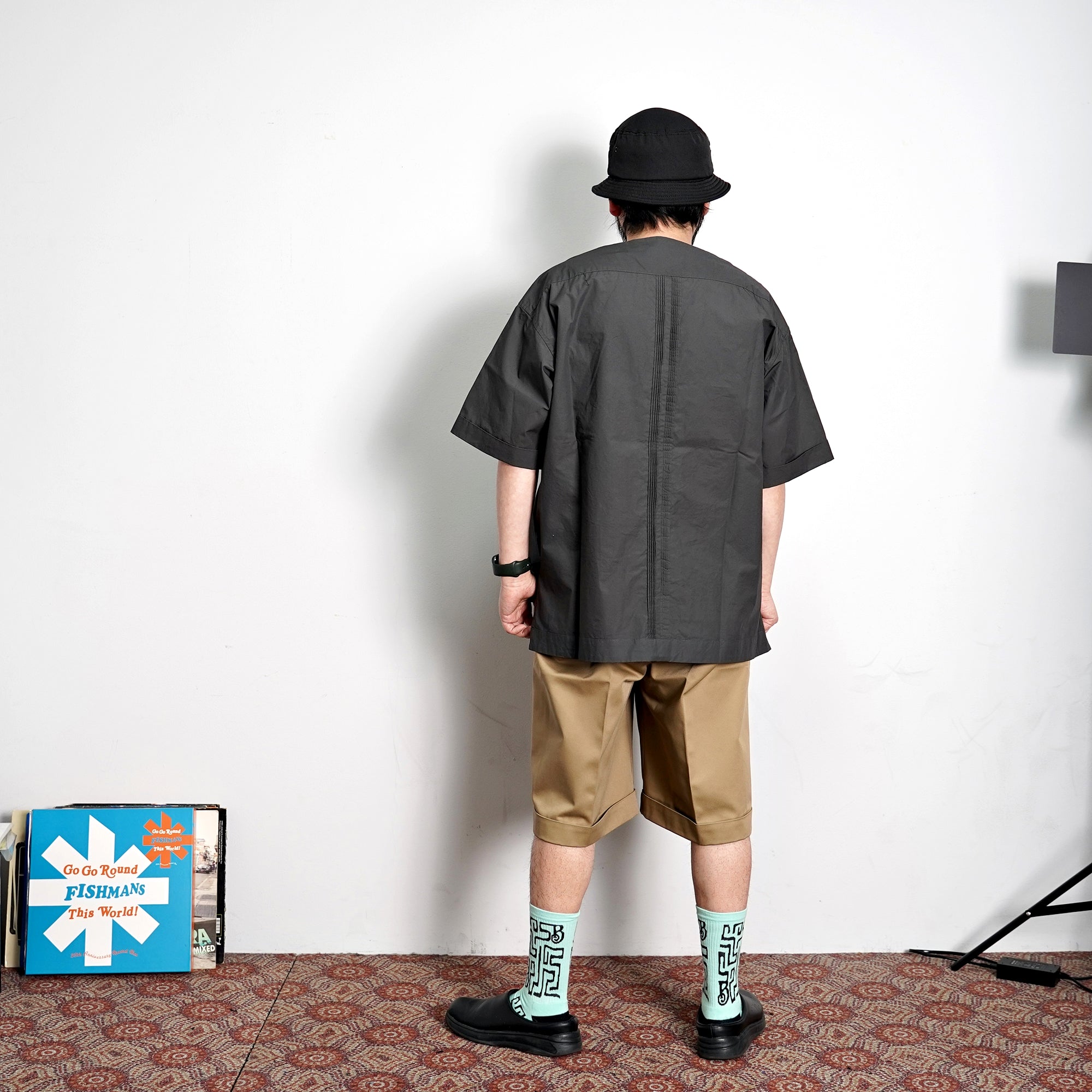 No:vr21ss-sd-pt02 | Name:BIG CHINO SHORTS | Color:CAMEL | Size-1/2【VARDE77】-VARDE77-ADDICTION FUKUOKA
