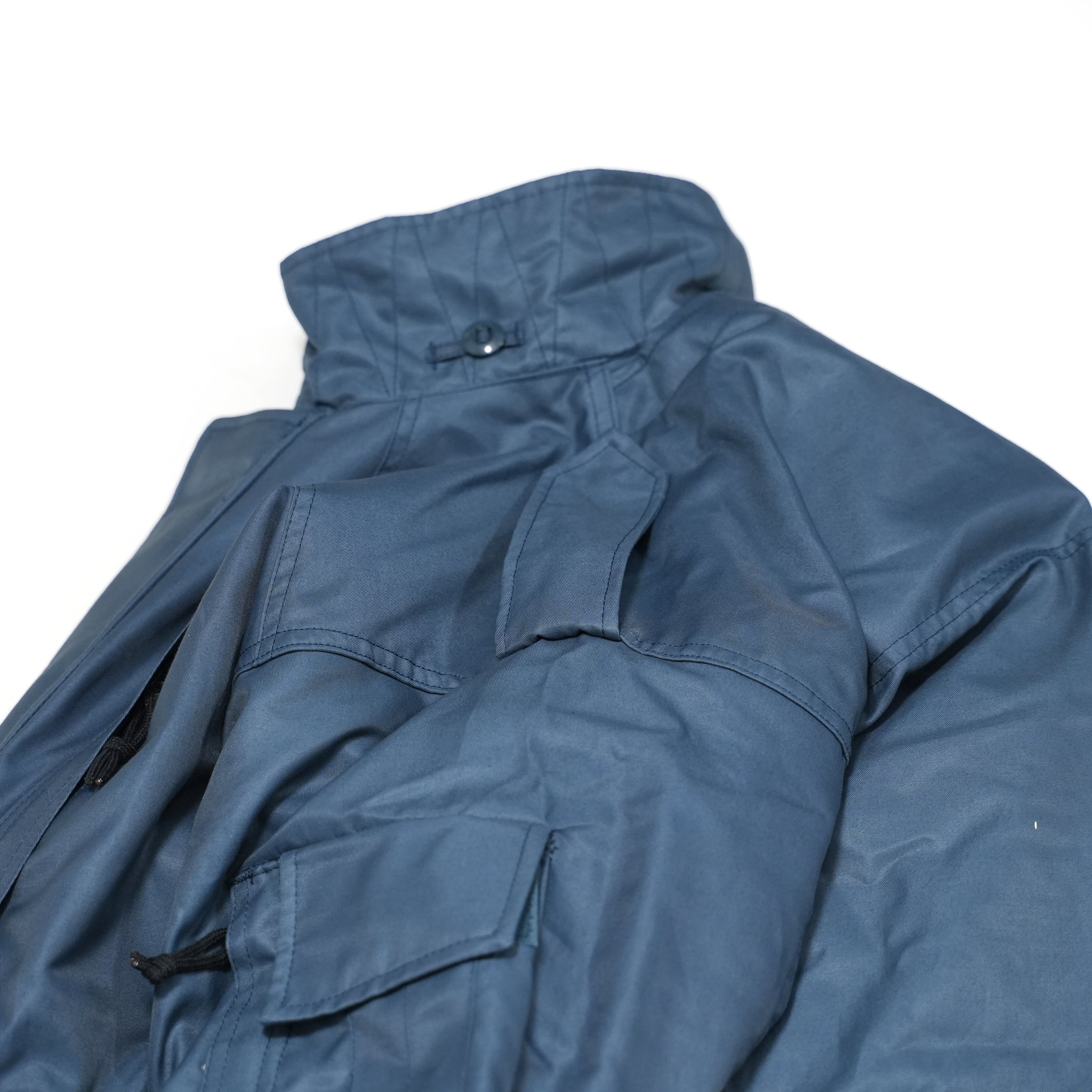 No:CO-RCAF | Name:ROYAL CANADIAN AIR FORCE コールド＆ウェットウェザーパーカ Dead Stock | Color:Blue 【 Dead Stock 】【カナダ軍】