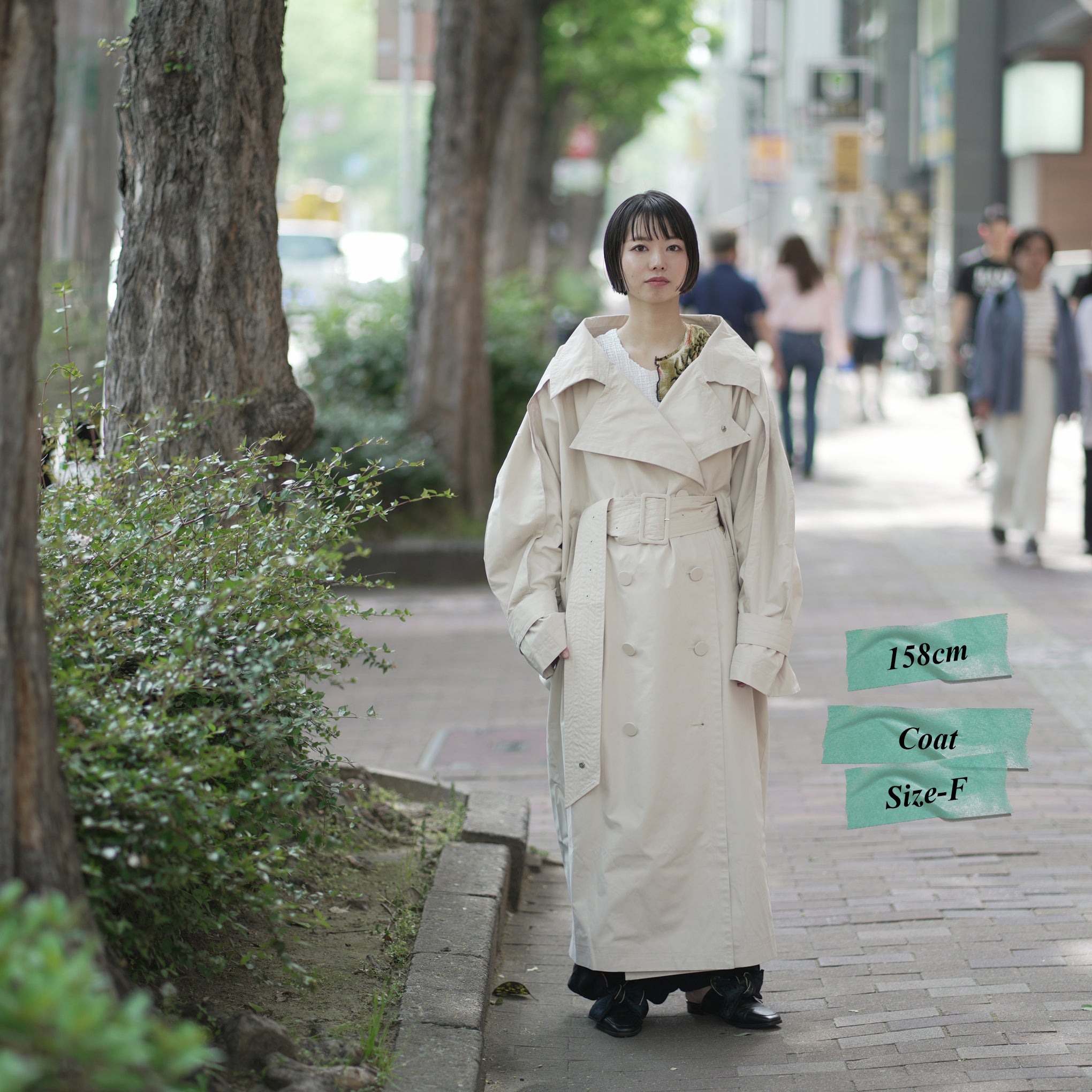 No:SNS23-C01_mf | Name:Seivson x dearruigallery Spring/Summer Show Edition " Classic Cocoon Triple Wear Waterproof Windbreaker " Fashion Matte White | 【SEIVSON_セイブソン】