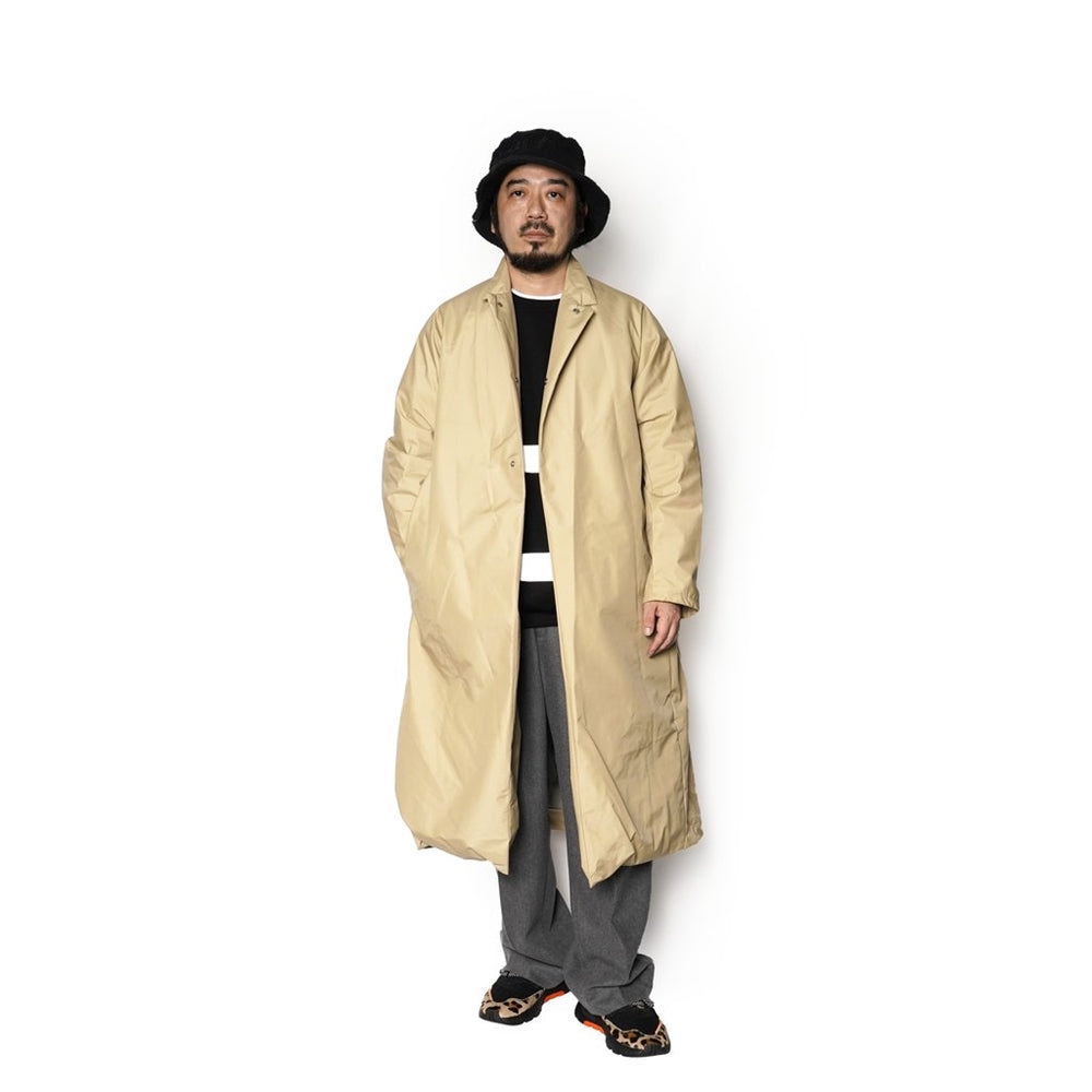 No:PH21FW-002 | Name:P.H.M. Long Coat | Color:Black/Beige | Size:M/L【POWDERHORN MOUNTAINEERING】【入荷予定アイテム・入荷連絡可能】-POWDERHORN MOUNTAINEERING-ADDICTION FUKUOKA
