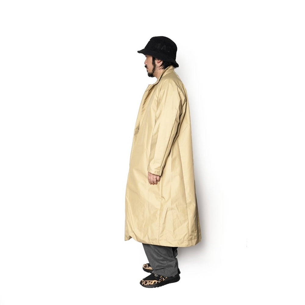 No:PH21FW-002 | Name:P.H.M. Long Coat | Color:Black/Beige | Size:M/L【POWDERHORN MOUNTAINEERING】【入荷予定アイテム・入荷連絡可能】-POWDERHORN MOUNTAINEERING-ADDICTION FUKUOKA