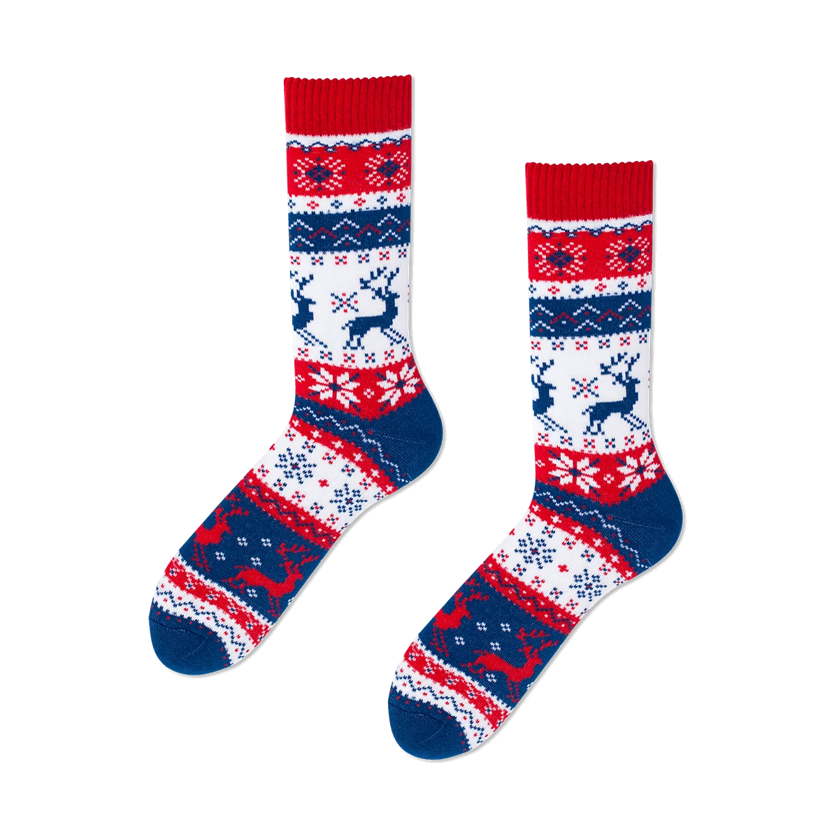 many mornings reguler socks  /Warm Rudolph (Warm) / 【MANY MORNINGS_メニ―モーニングス】【ネコポス選択可能】