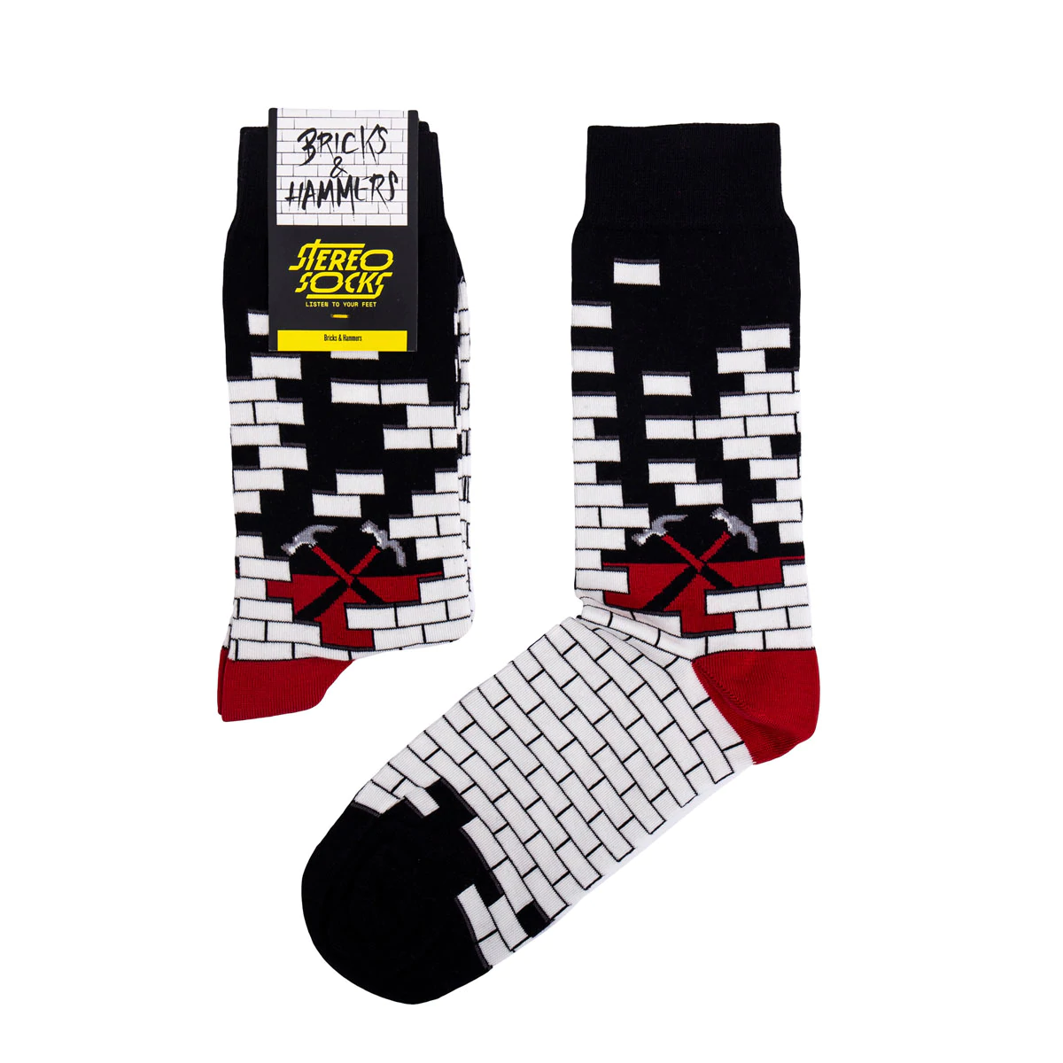 streosocksport_004 | BRICKS & HAMMERS SOCKS | Color:Multi【STREO SOCKS(PORTUGAL)】【ネコポス選択可能】