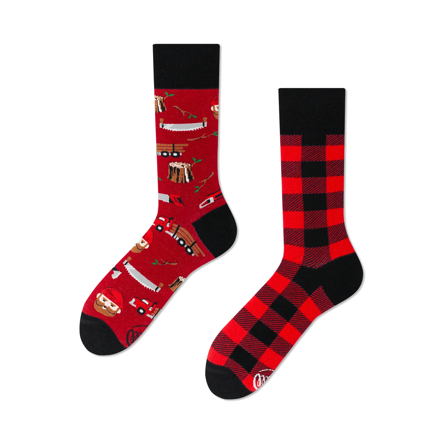 reguler socks  / Lumberjack Life【MANY MORNINGS_メニ―モーニングス】【ネコポス選択可能】
