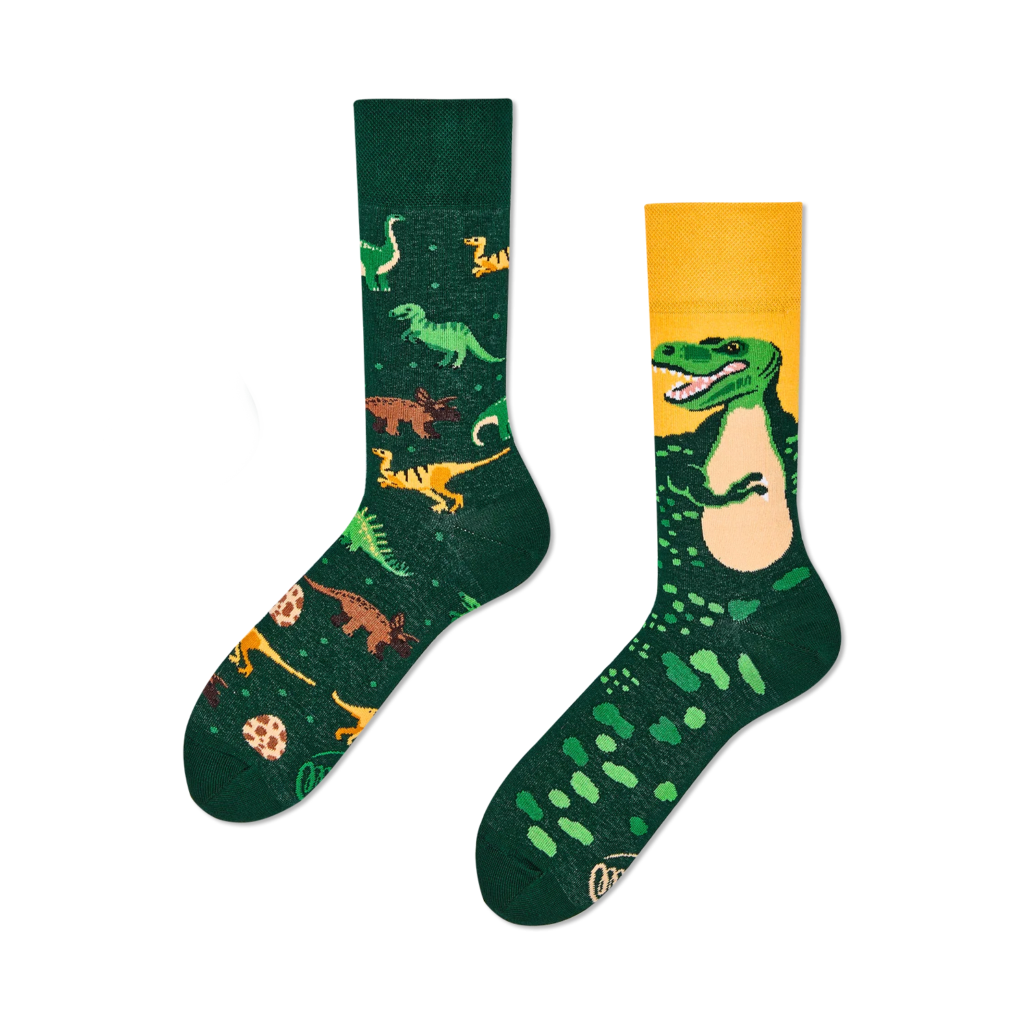 many mornings reguler socks  / The Dinosaurs  / 【many mornings メニ―モーニングス】【ネコポス選択可能】