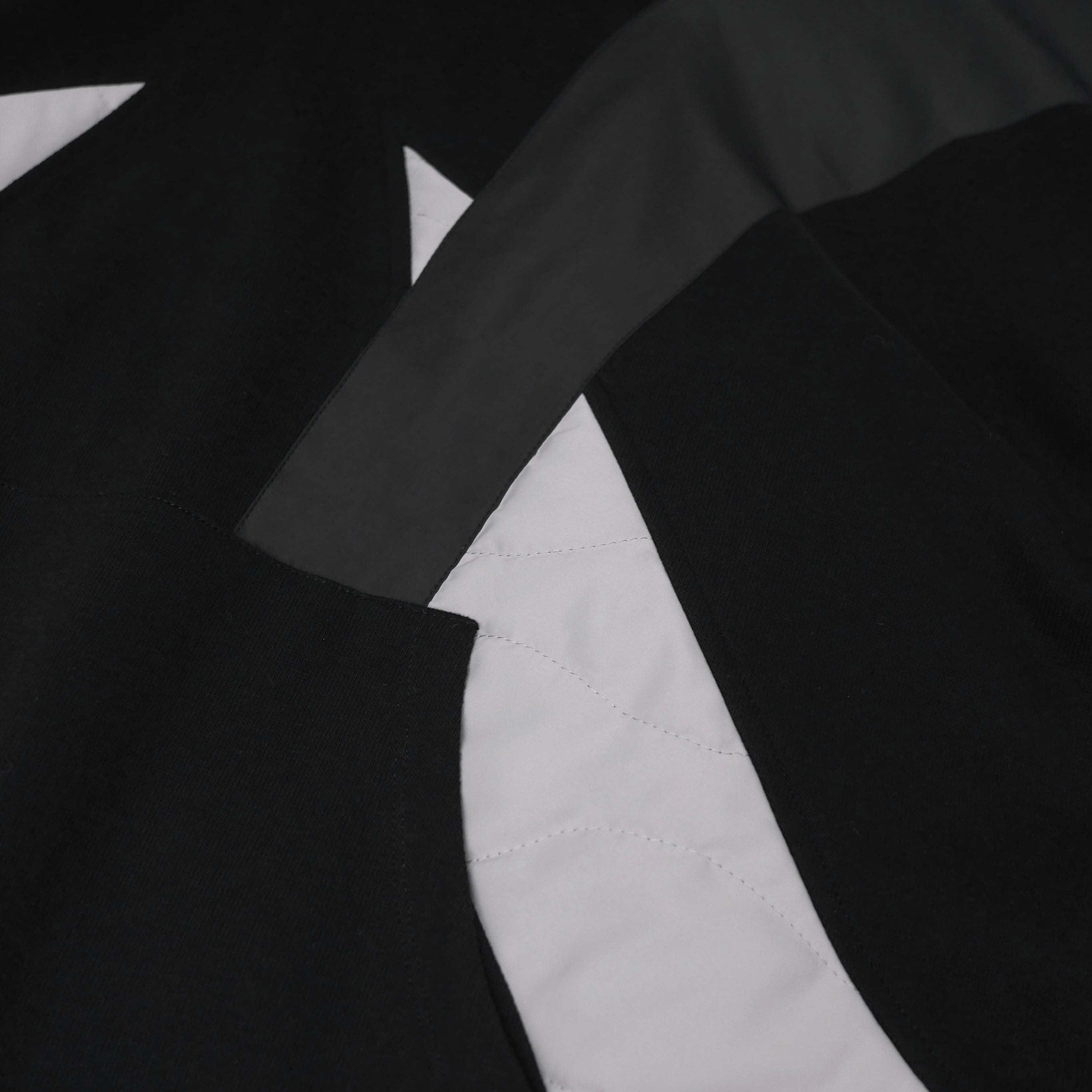 No:ACRS23-T01| Name:Flower Mantis Collection French cotton heavyweight patchwork pave cotton cap tee | Color:Black | Size:Free【(A)CRYPSIS®】【SEIVSON_セイヴソン】【archive】
