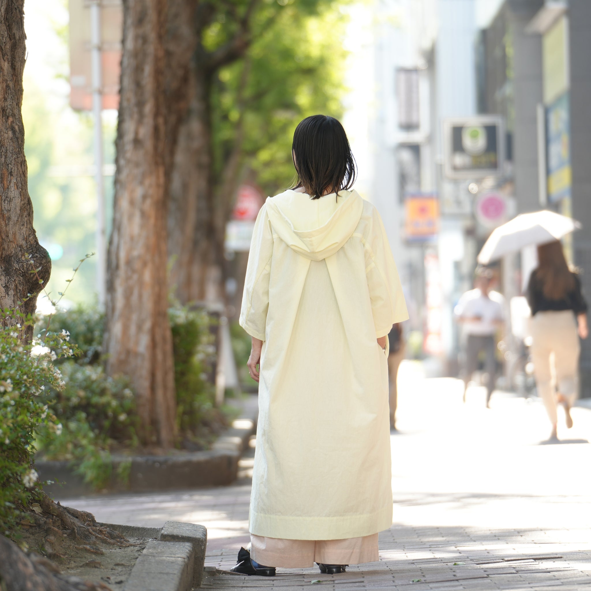 No:P.DS-002 | Name:Hooded dress | Color:Yellow【PHABLIC×KAZUI ファブリック バイ カズイ】