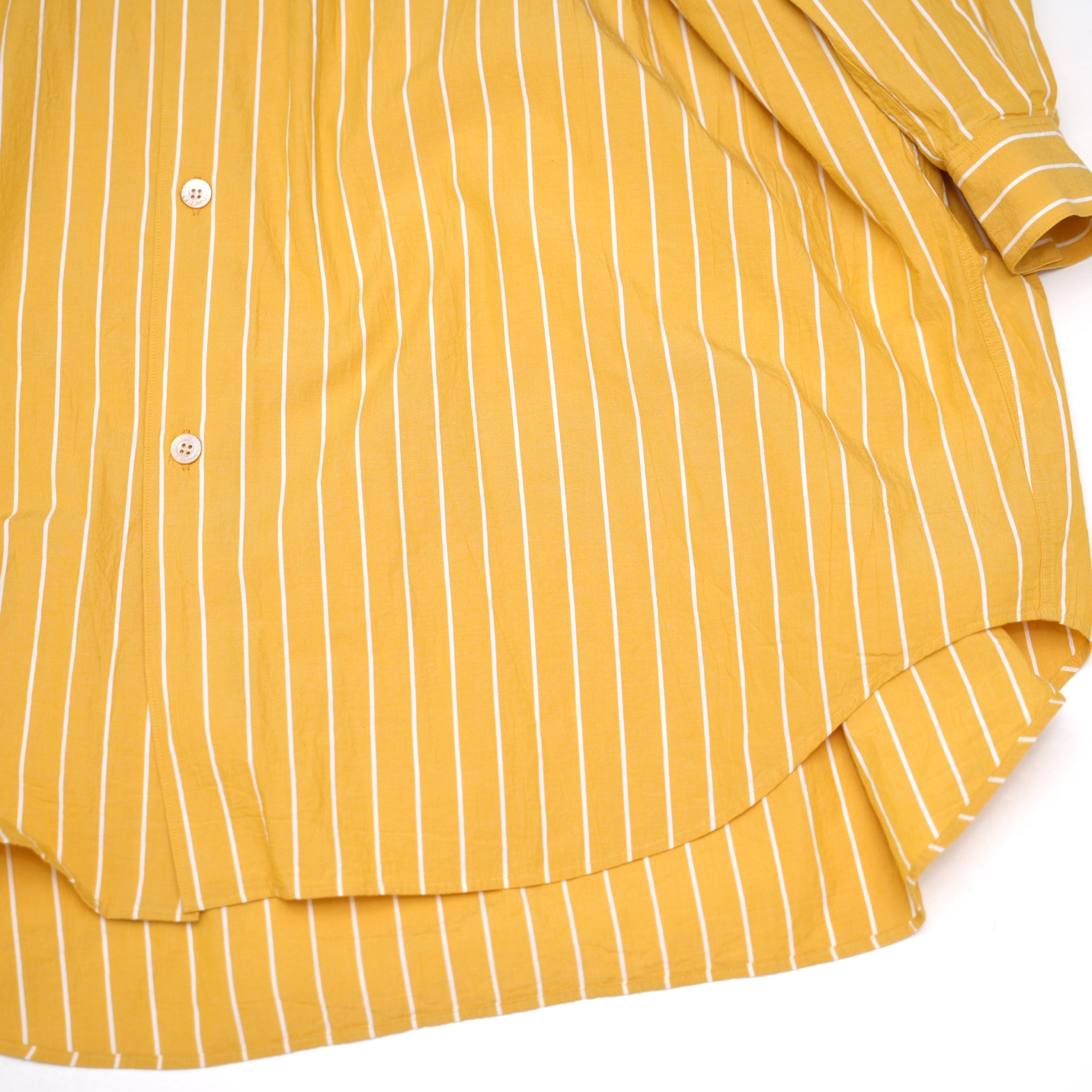 Big Shirts Stripe –  Yellow | PHABLIC × KAZUI
