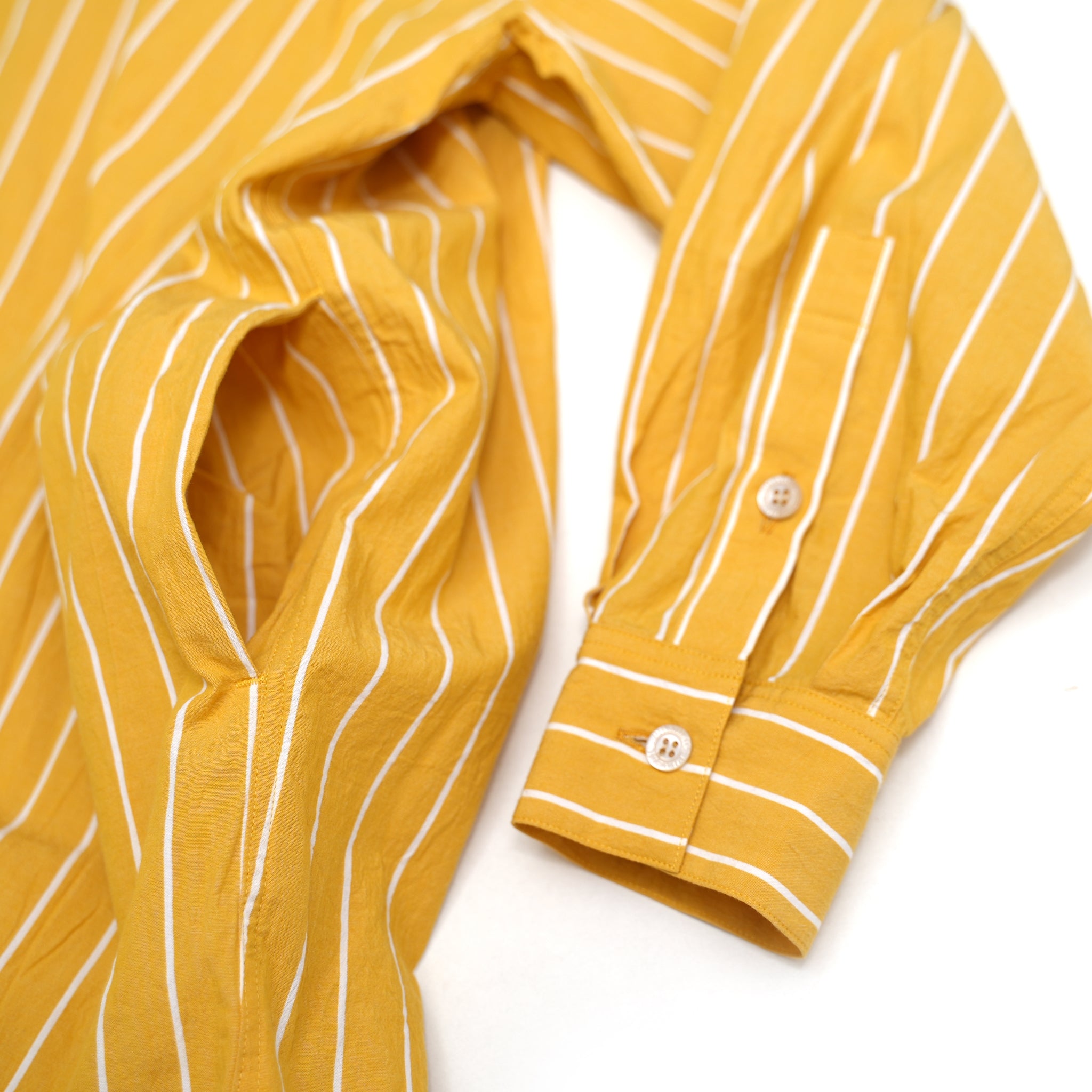 Big Shirts Stripe –  Yellow | PHABLIC × KAZUI
