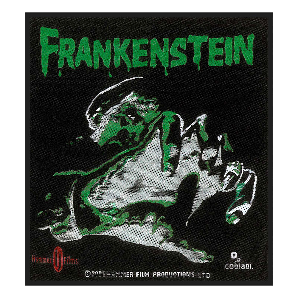 No:SP2019 | Name:HammerHorror_The Curse Of Frankenstein_Standard Patch | Color:Black | Size:FREE【FRANKENSTEIN】【CULTURE TEE】【ネコポス選択可能】