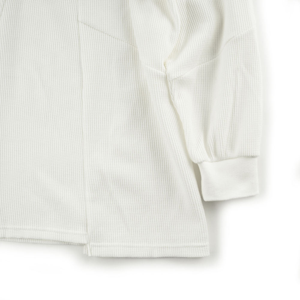 NO:VR20AW-AN-CT01 | Name:UNION THERMAL CUTSEW | Color:WHITE | Style:【VARDE77】-VARDE77-ADDICTION FUKUOKA