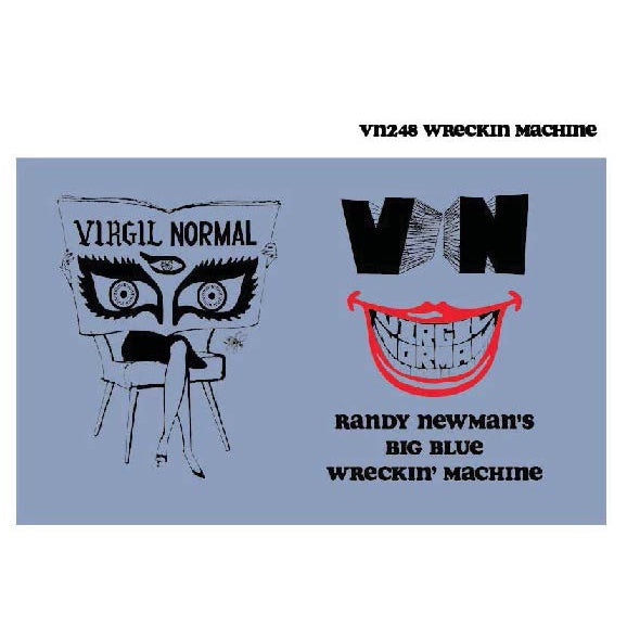 No:VN248 | Name:WRECKIN MACHINE | Color:Clear Blue【VIRGIL NORMAL_ヴァージルノーマル】【ネコポス選択可能】