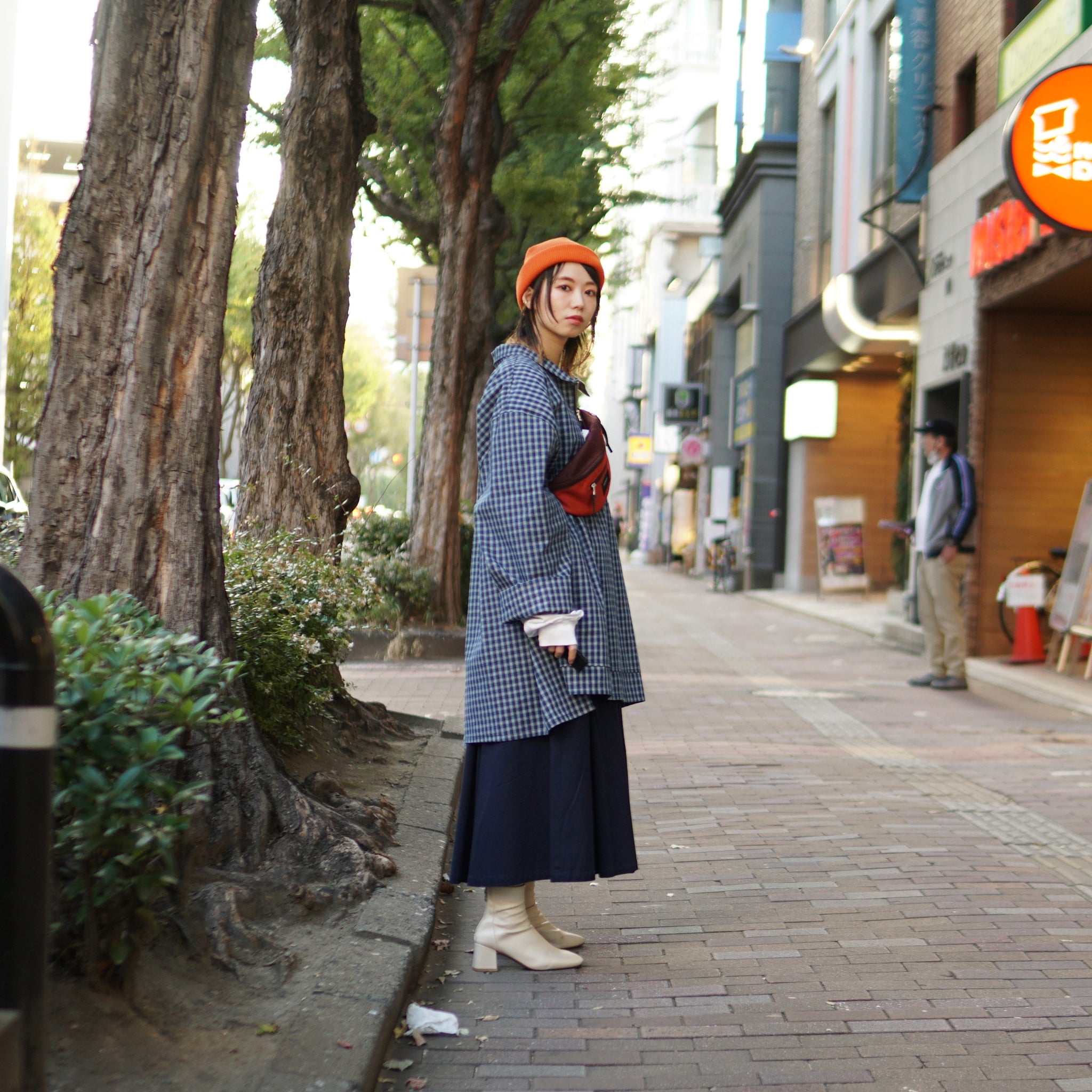 me-03 | ZIP PULLOVER – Picnic Plaid【MEALS CLOTHING_ミールクロージング】