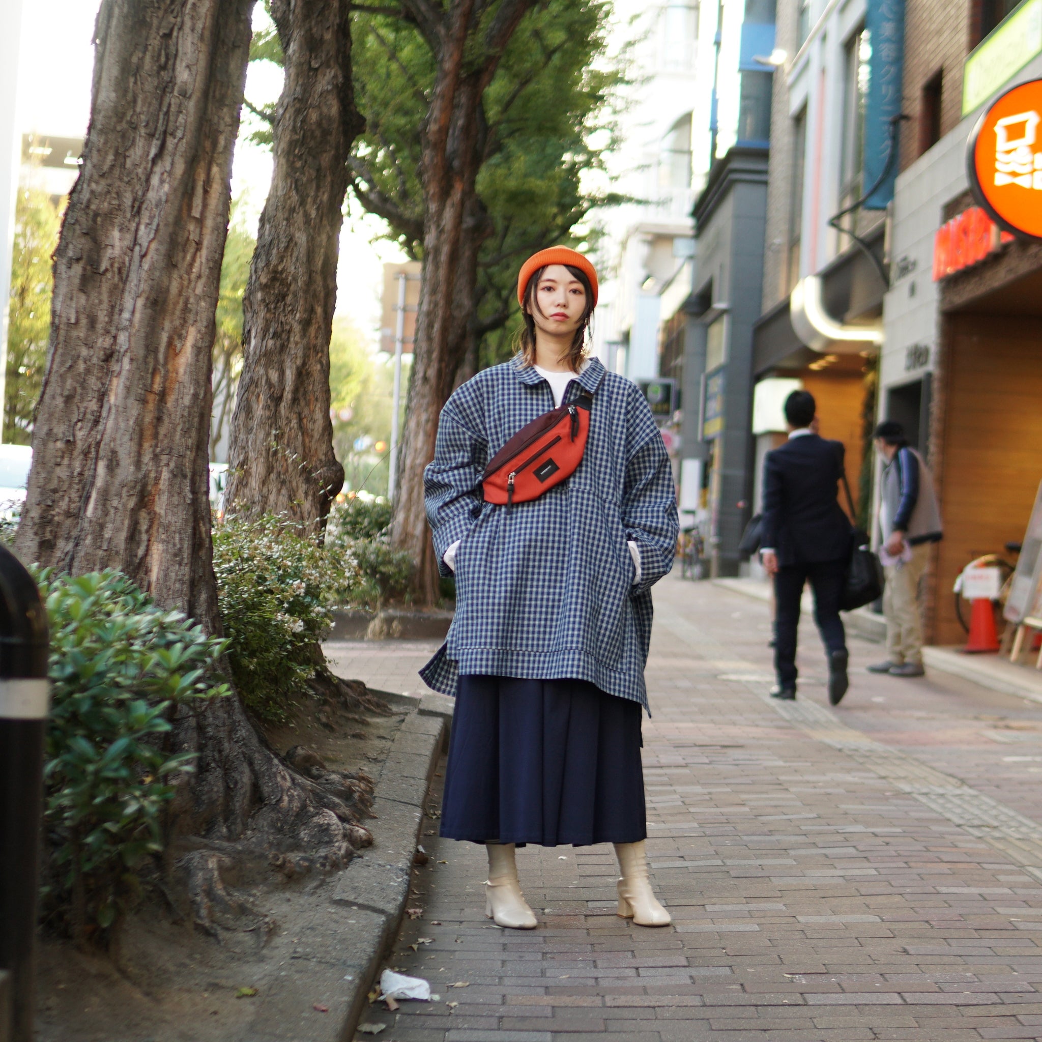 me-03 | ZIP PULLOVER – Picnic Plaid【MEALS CLOTHING_ミールクロージング】