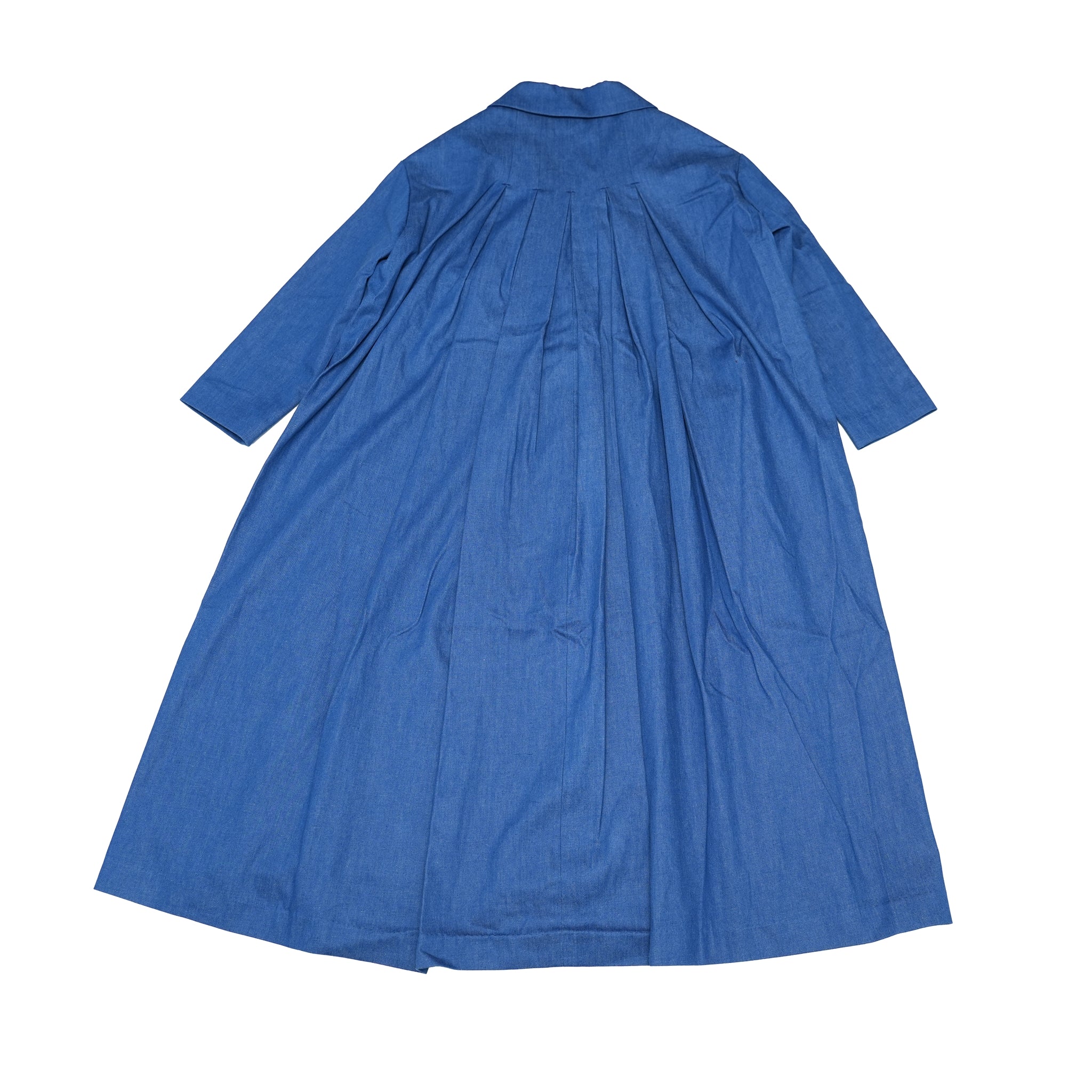 No:bsd22AW-12_B | Name:Denim Trench Coat | Color:Blue【BEDSIDEDRAMA_ベッドサイドドラマ】