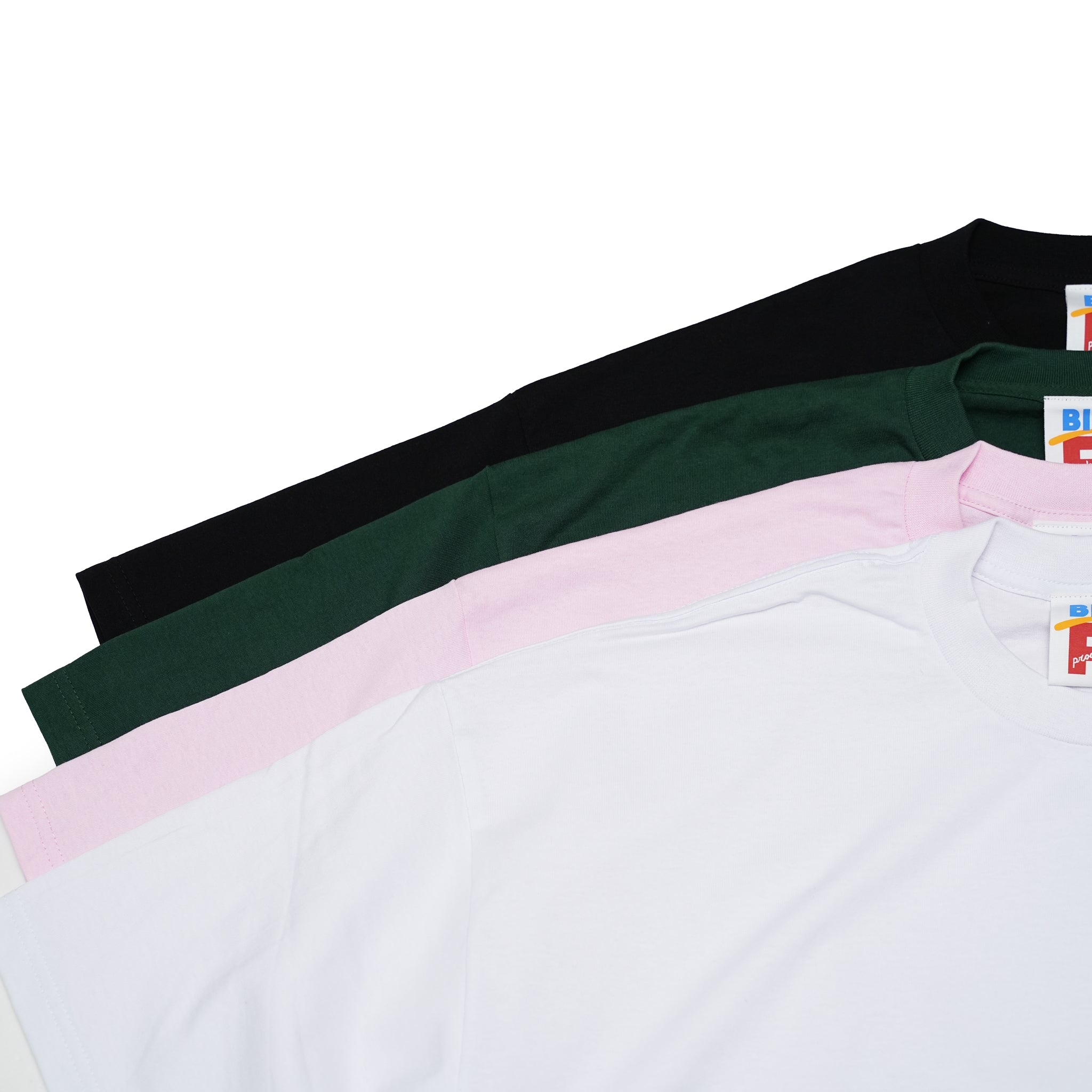No:#SV041 | Name:Big P Short Length Tee | Color:White/Black/Green/Pink | Size:Free【Big P Product】【ネコポス選択可能】