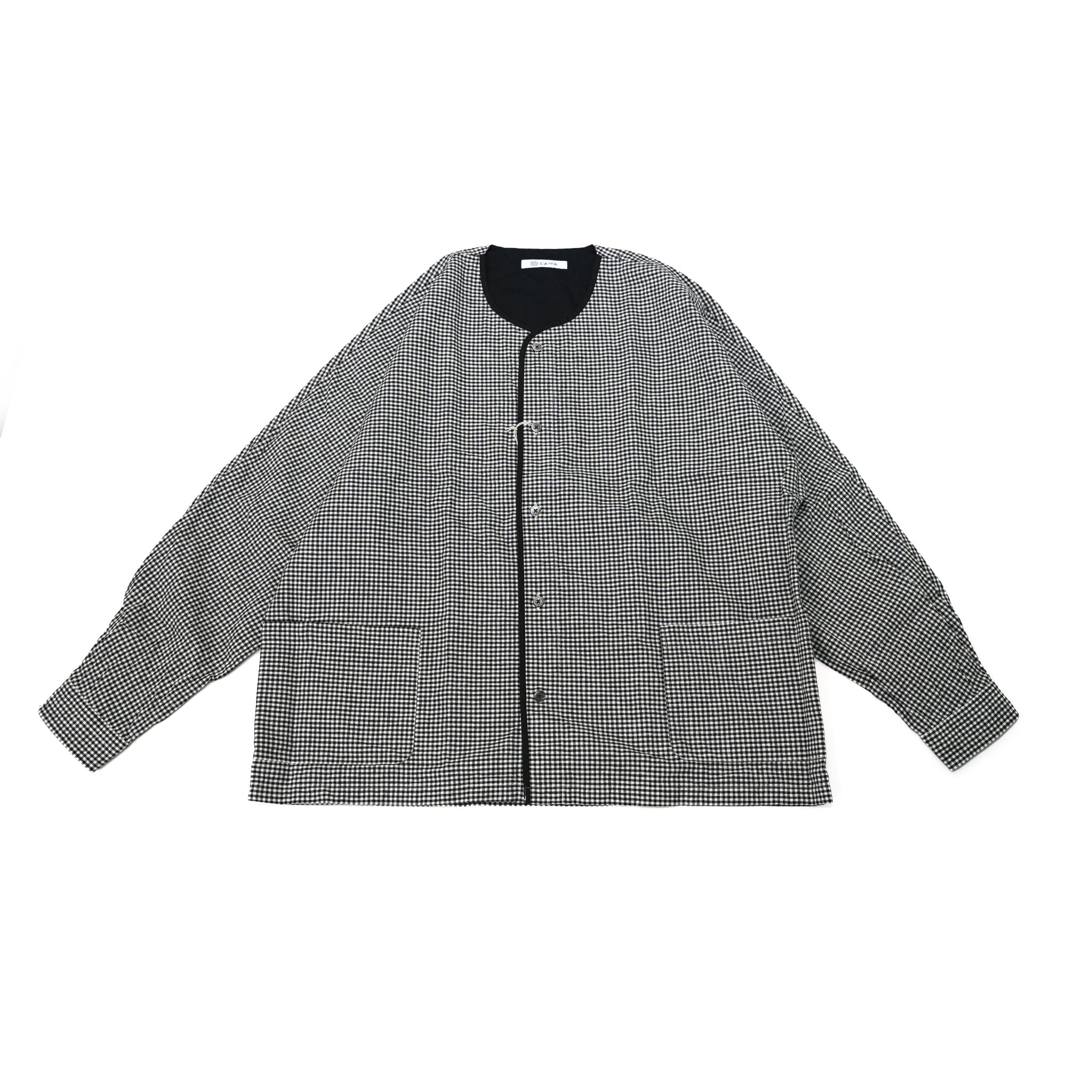 Side Pocket Dolman Shirts – Gingham | CATTA SHIRTS