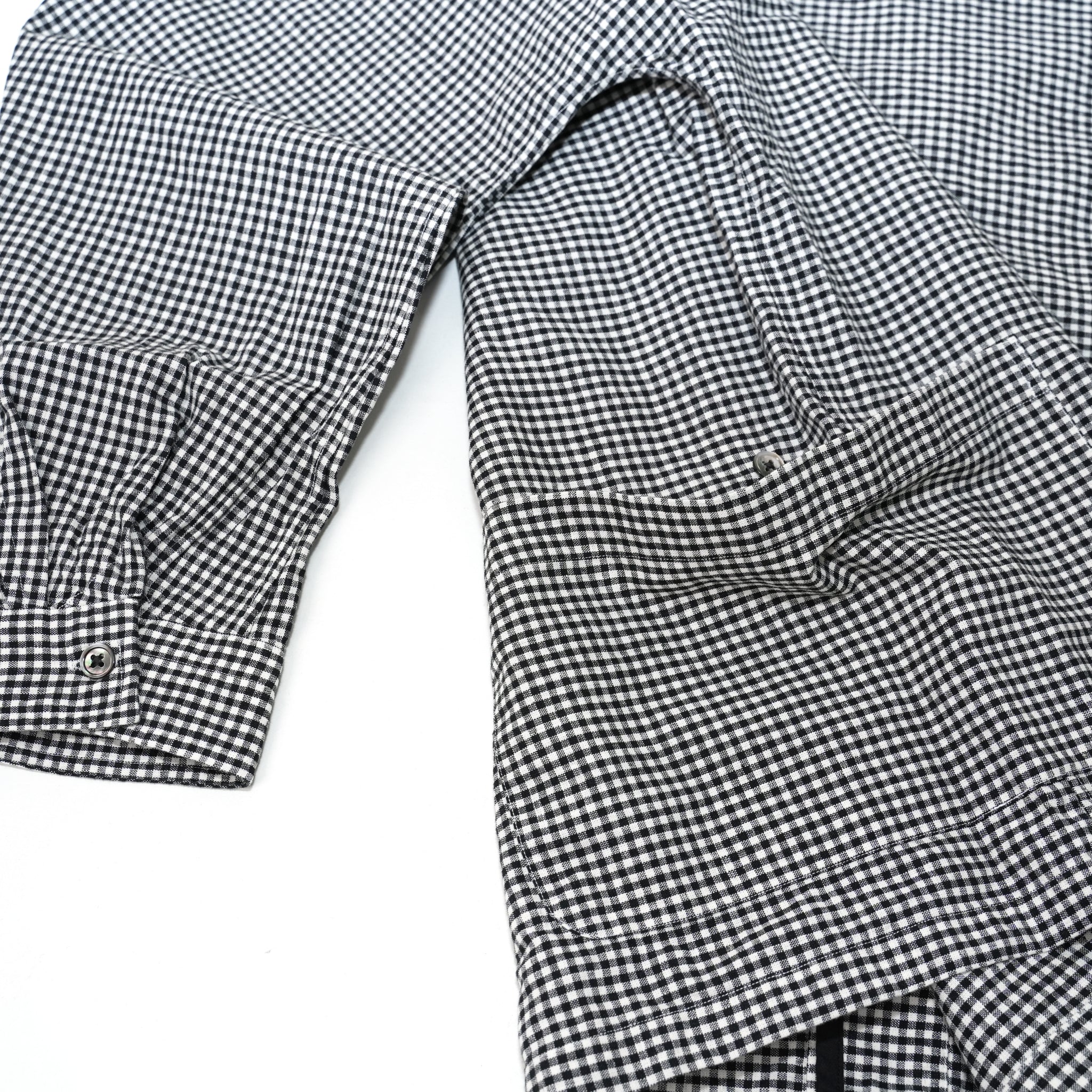 Side Pocket Dolman Shirts – Gingham | CATTA SHIRTS