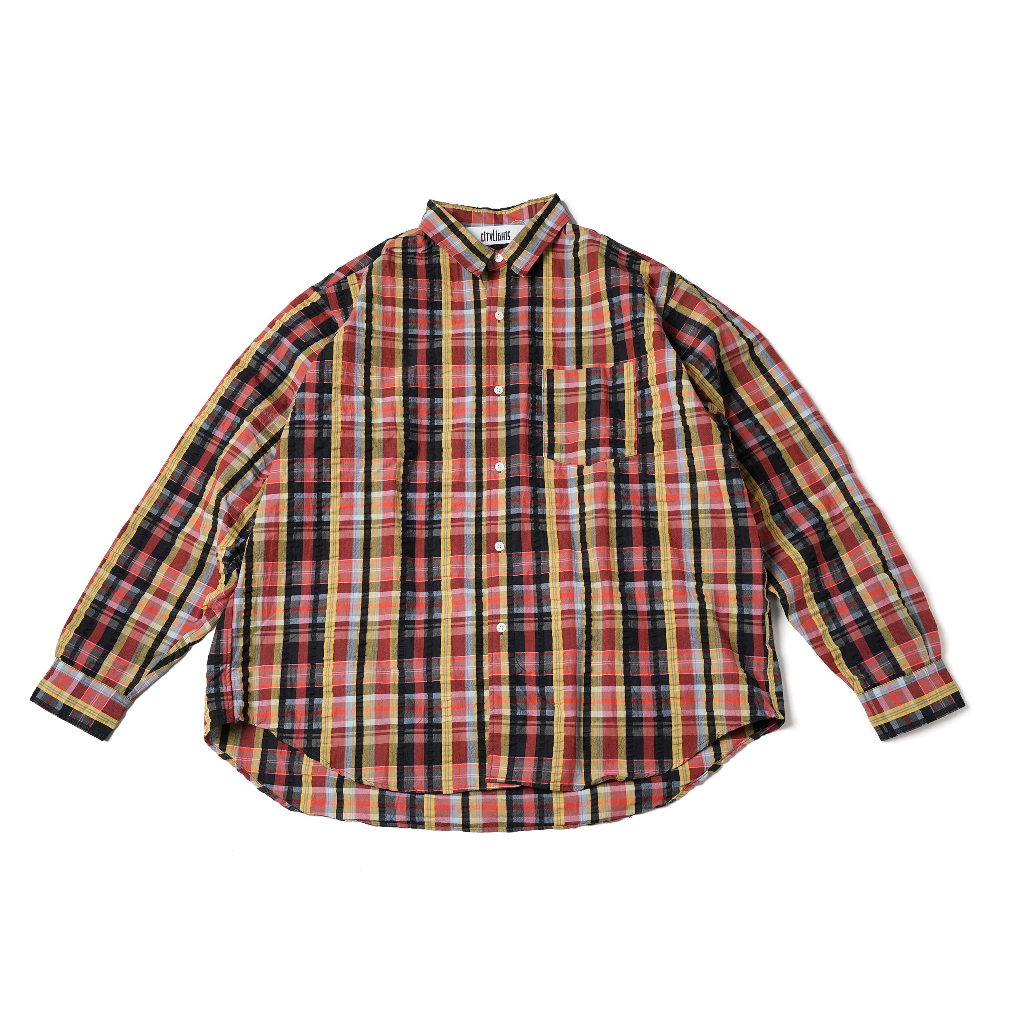 Name:OG REG SHIRTS | Color:Madrascheck | Size:Regular/Tall 【CITYLIGHTS PRODUCTS_シティライツプロダクツ】
