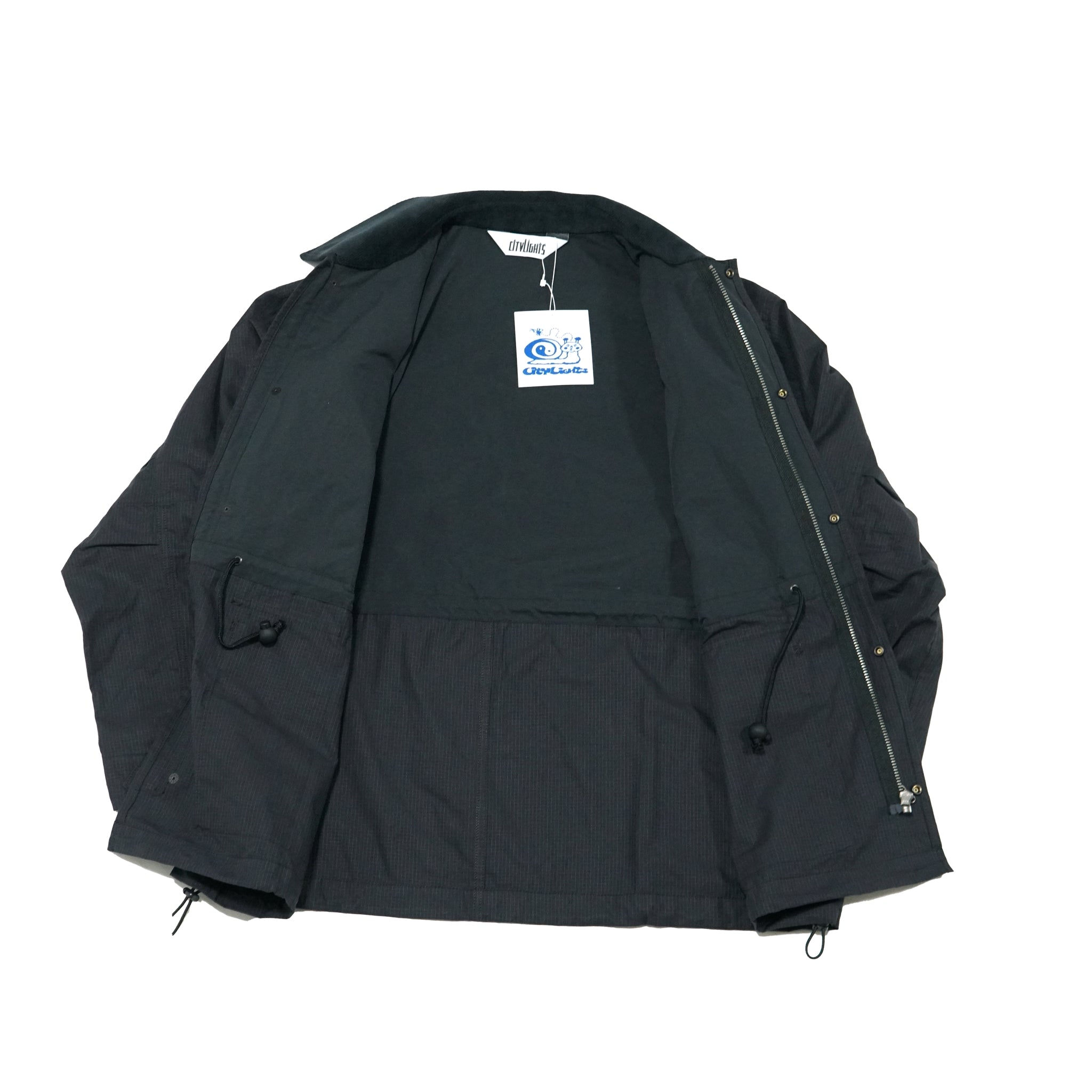 Name: JUNGLE JACKET | Color: Black Ripstop | Size: One Size 